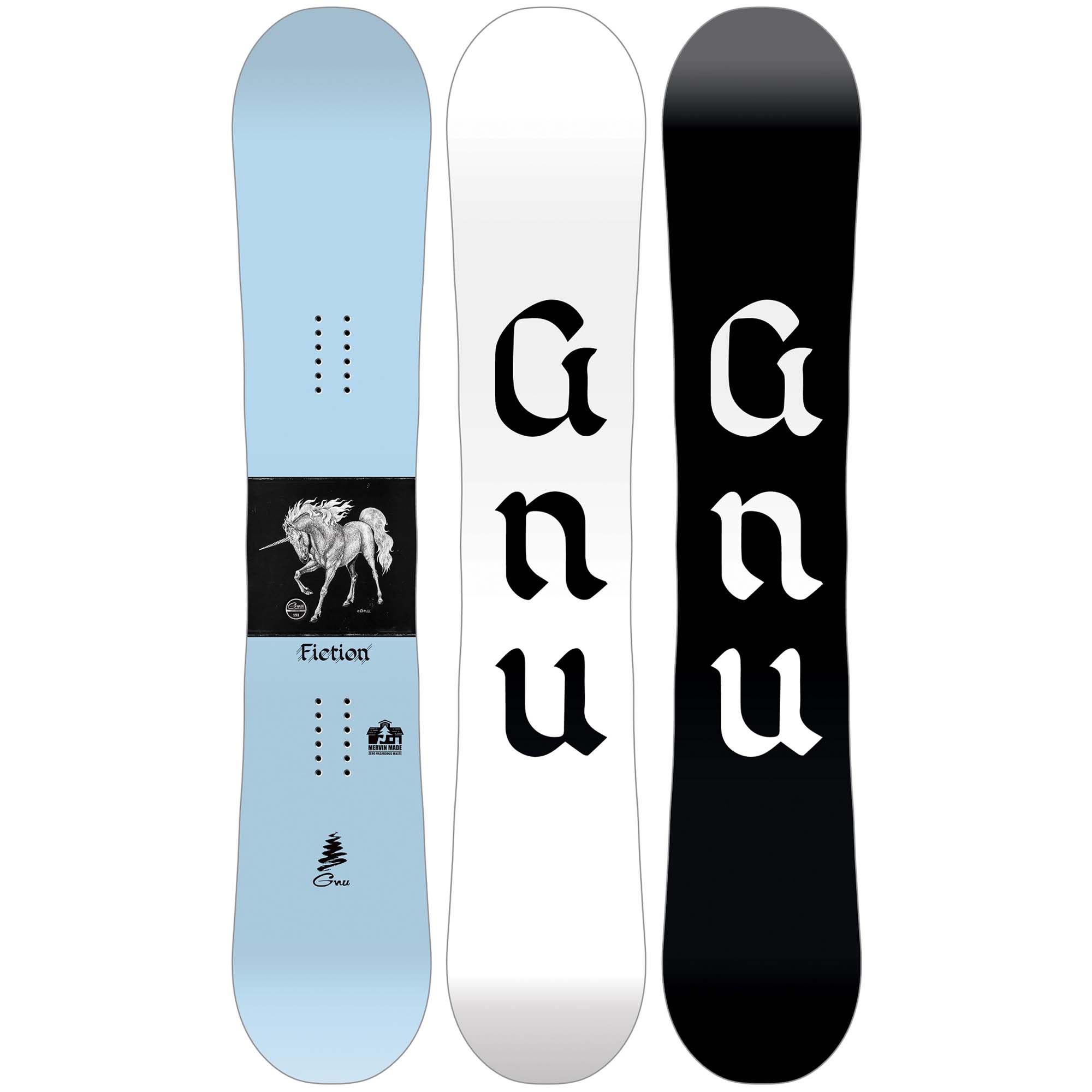 GNU Fiction Women's Freestyle/All Mountain Snowboard