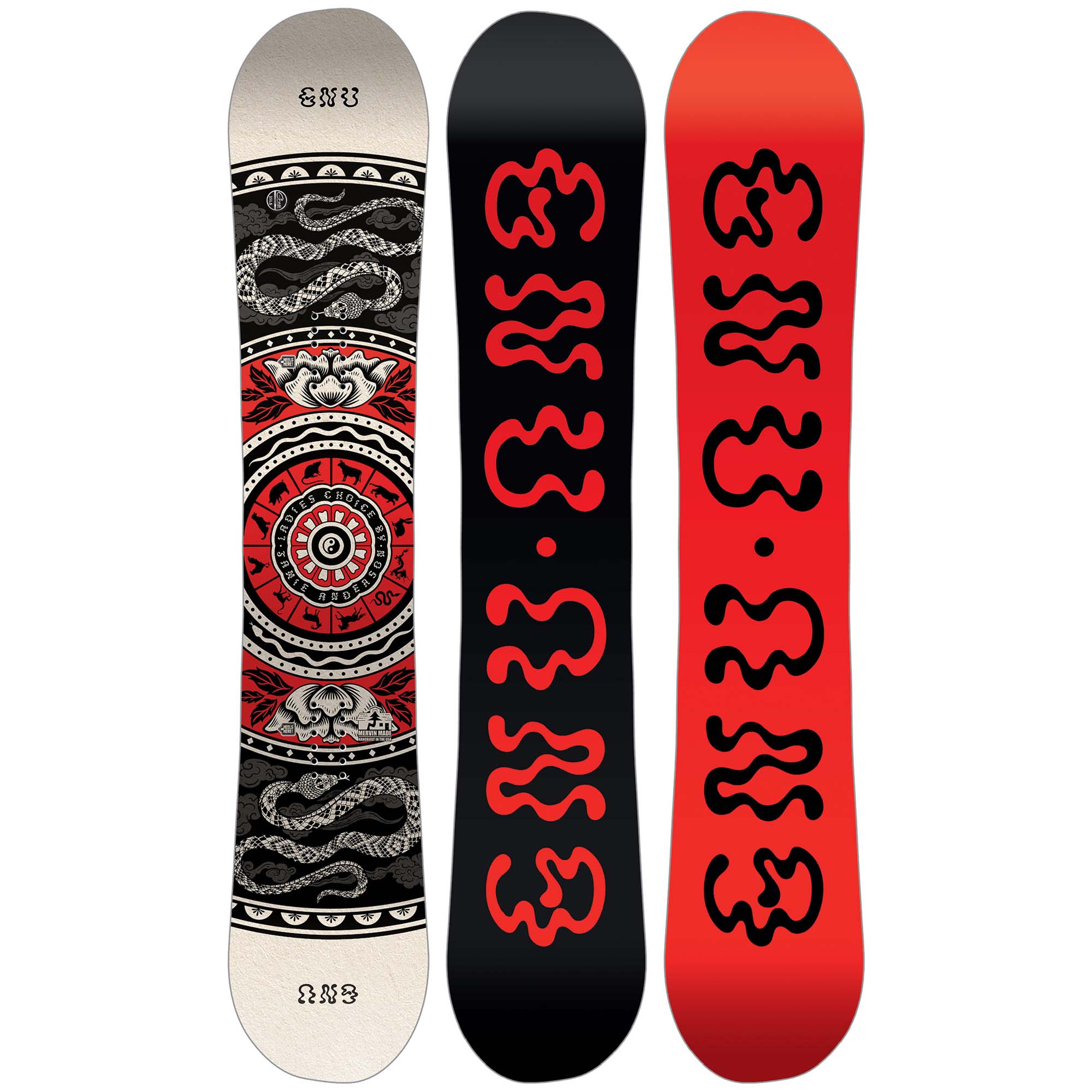 GNU Ladies Choice Women's Freestyle/All Mountain Snowboard