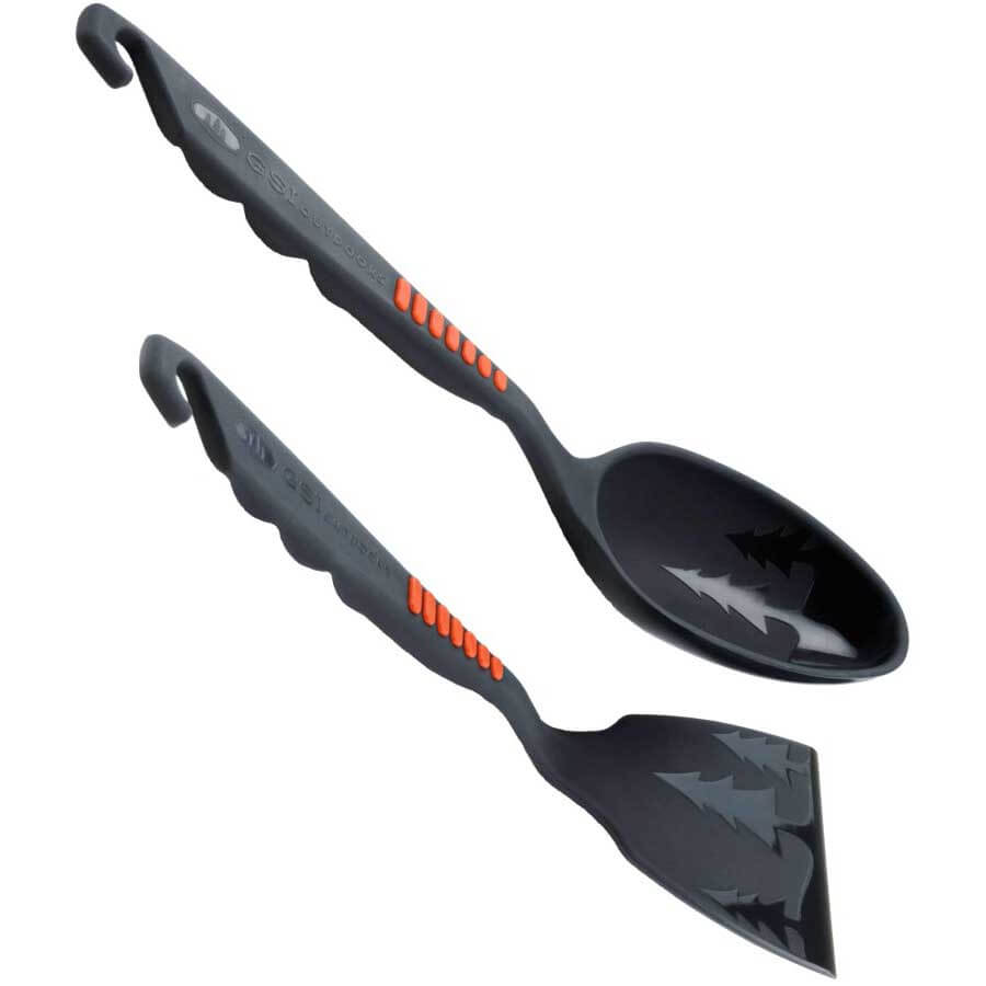 GSI Outdoors Pack Spoon & Spatula 2 Piece Utensils Set