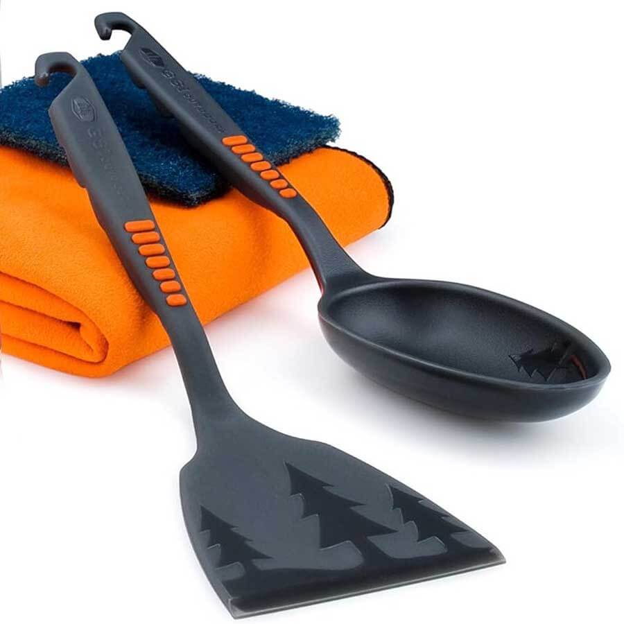 GSI Outdoors Pack Spoon & Spatula 2 Piece Utensils Set