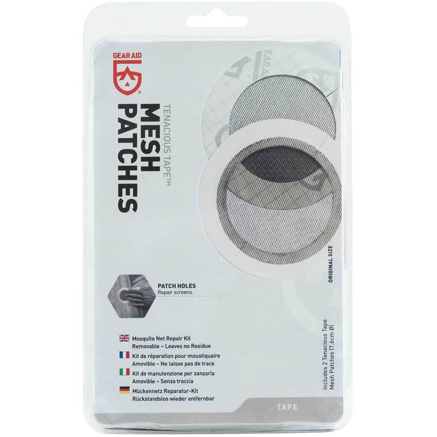 Gear Aid Tenacious Tape Mesh Patches Insect Mesh Repair Kit