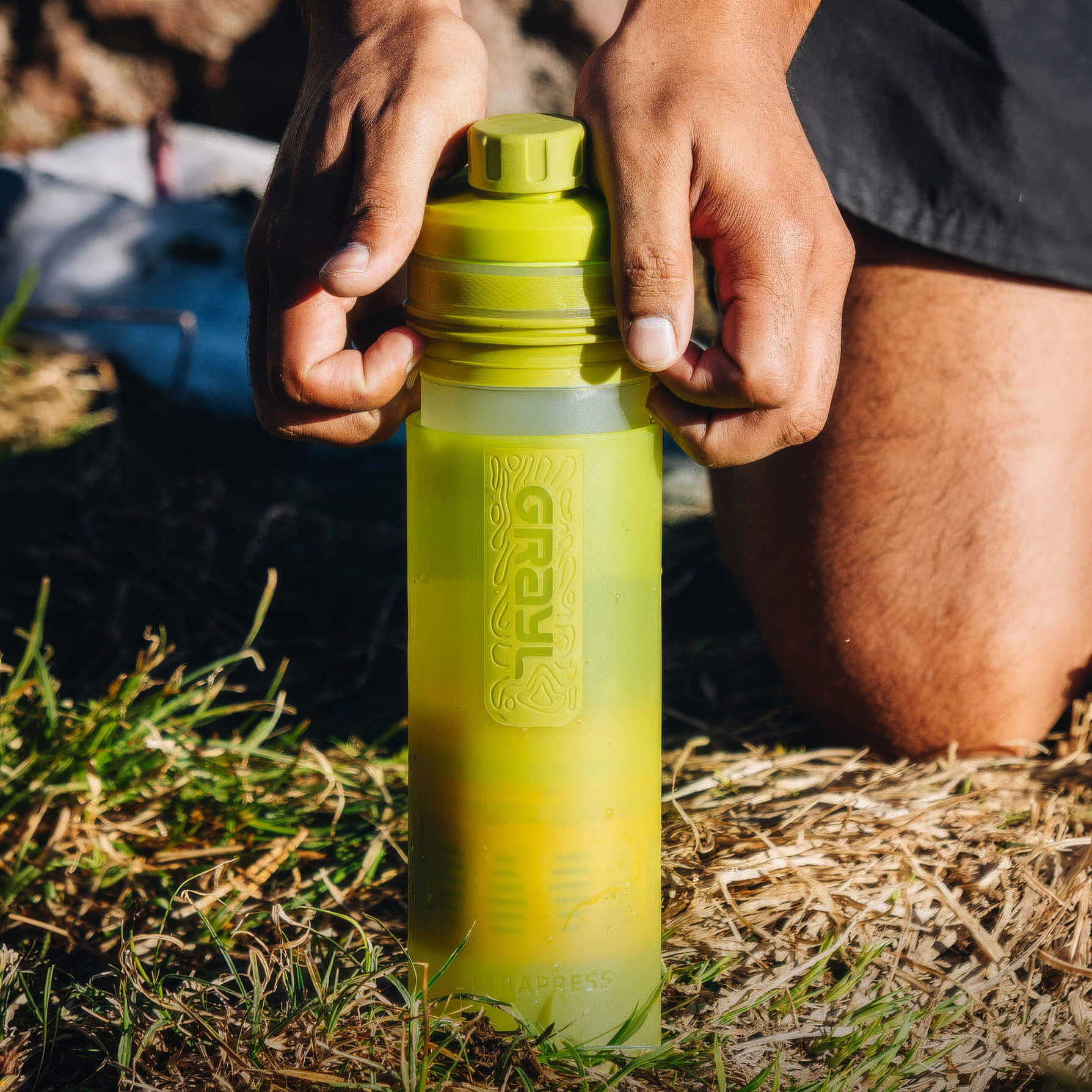 Grayl UltraPress Travel Water Purifier Bottle