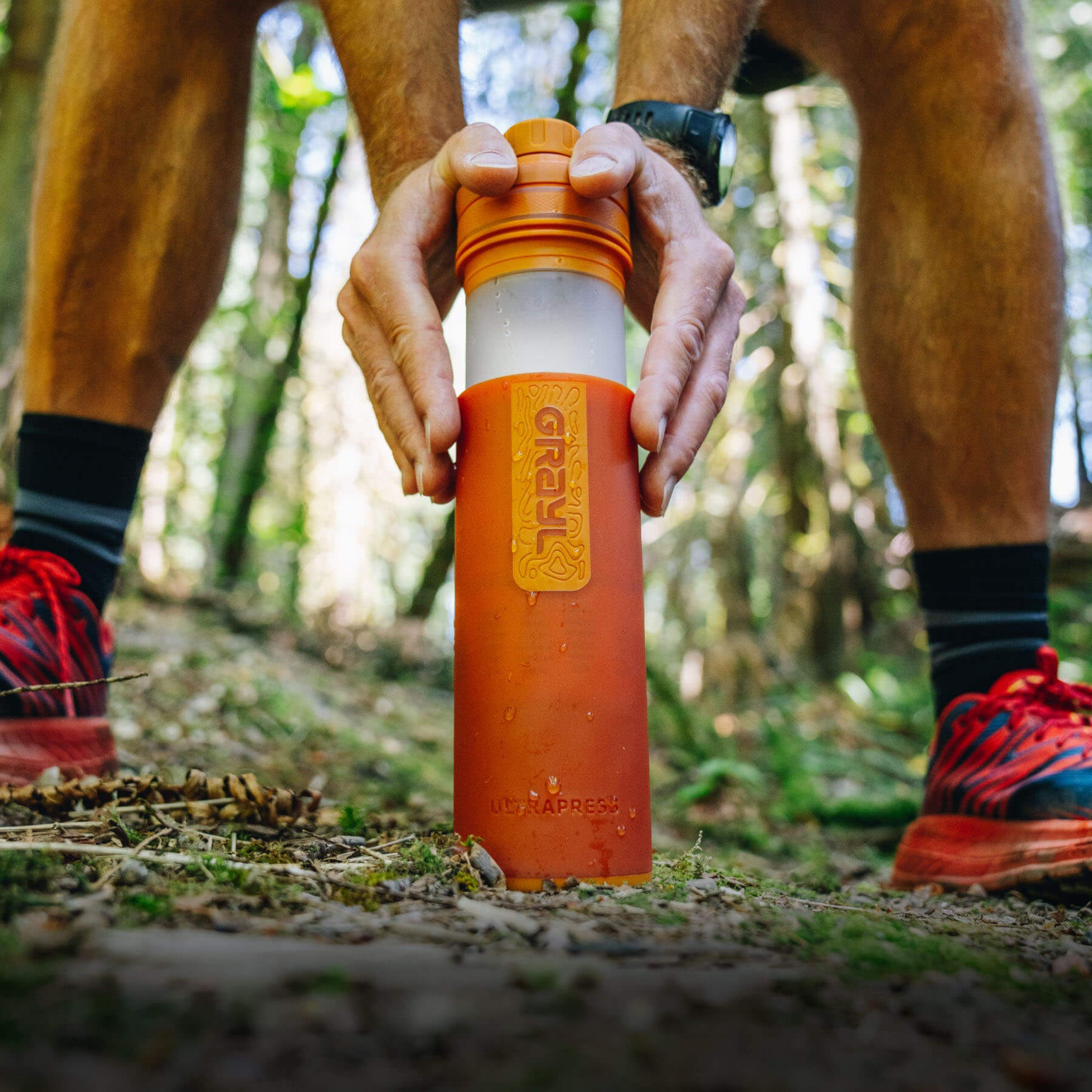 Grayl UltraPress Travel Water Purifier Bottle