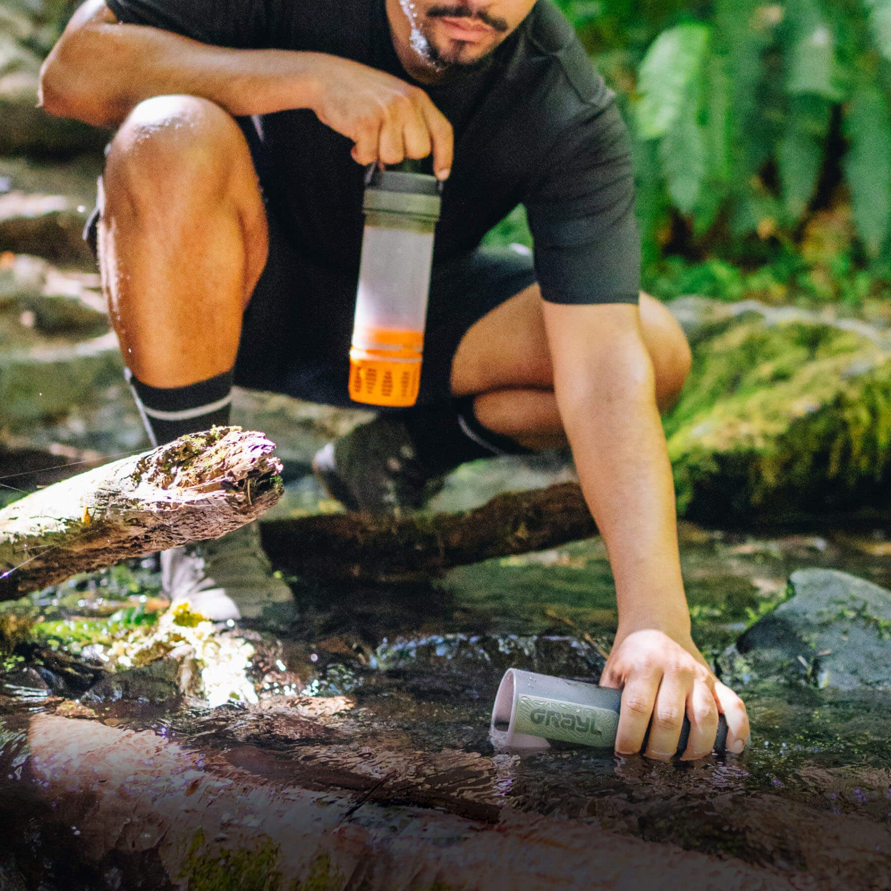 Grayl UltraPress Travel Water Purifier Bottle