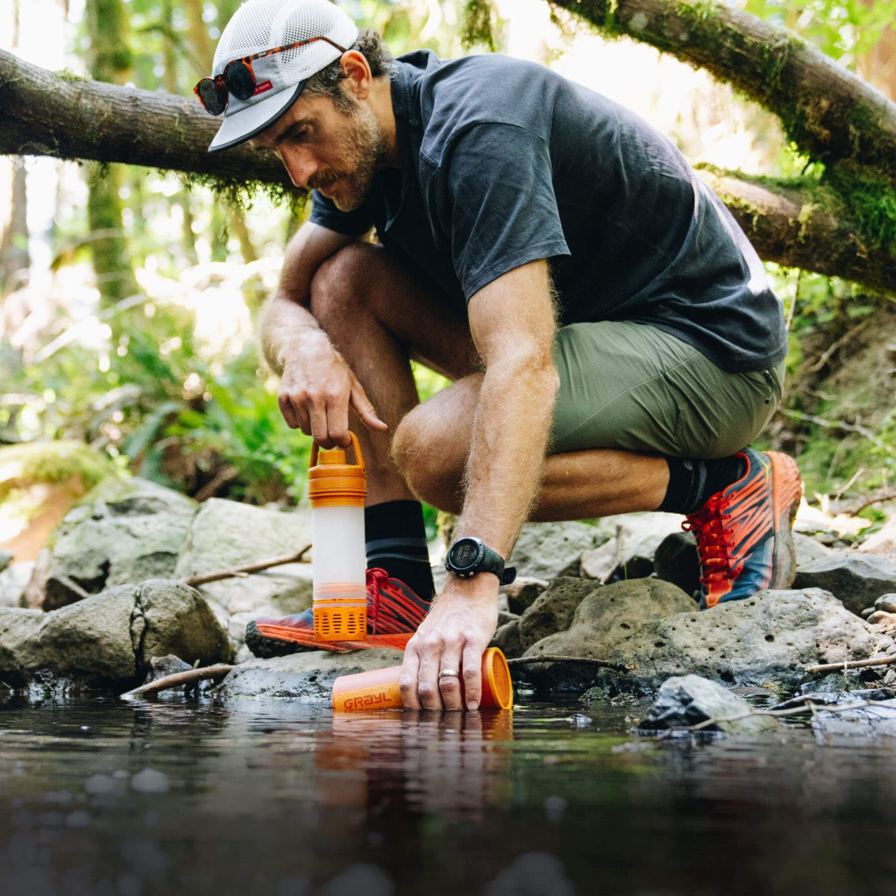 Grayl UltraPress Travel Water Purifier Bottle