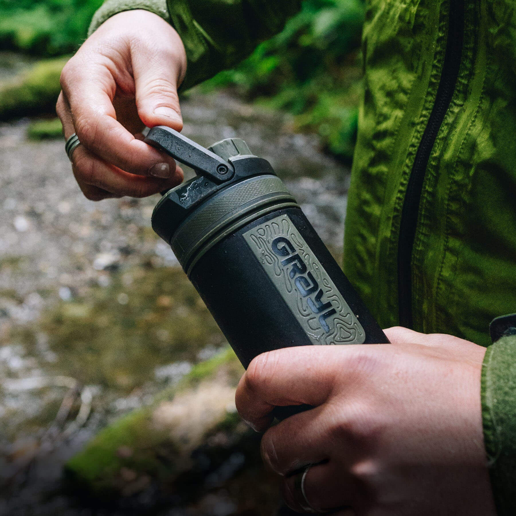 Grayl UltraPress Travel Water Purifier Bottle