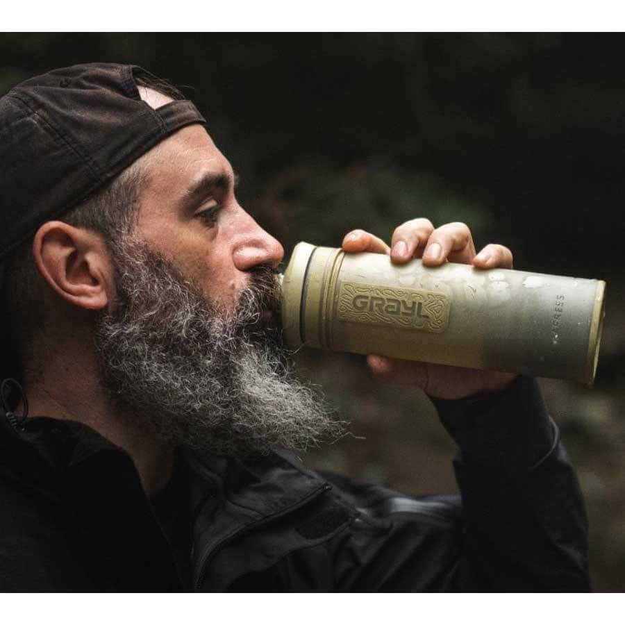 Grayl UltraPress Travel Water Purifier Bottle