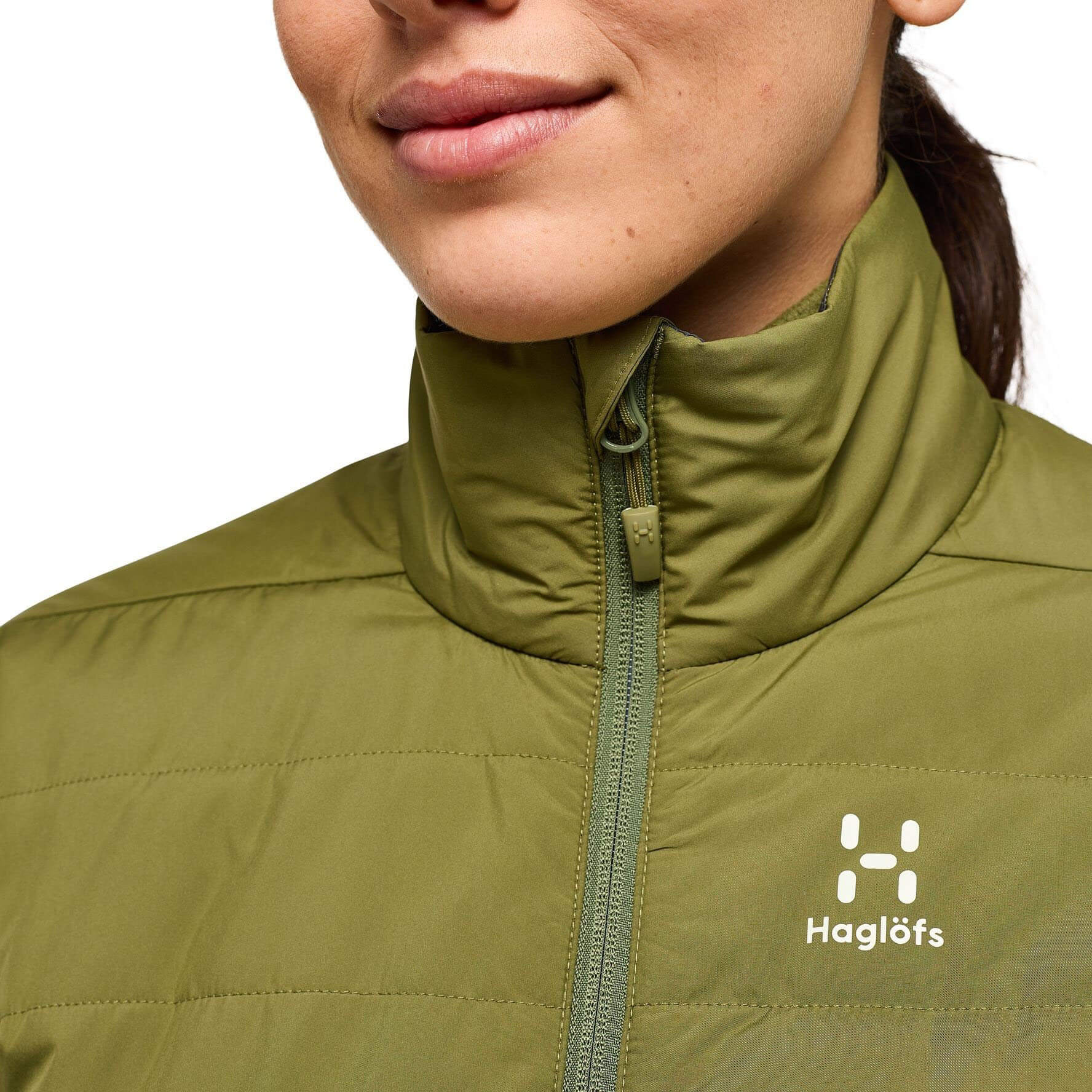 Haglofs Mimic Silver Women's Insulated Hooded Jacket