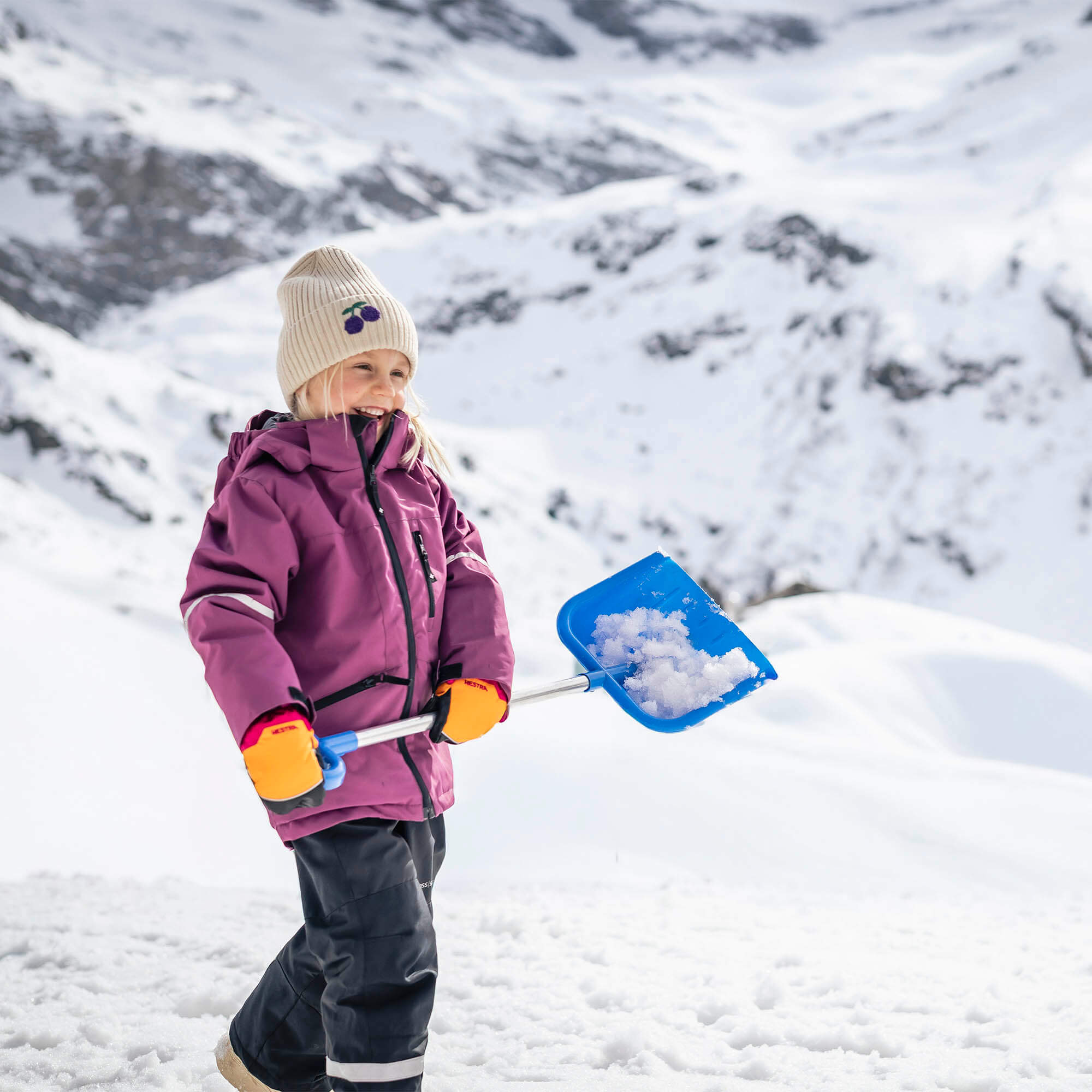 Hestra Kids' Baby Zip Mitt Gloves