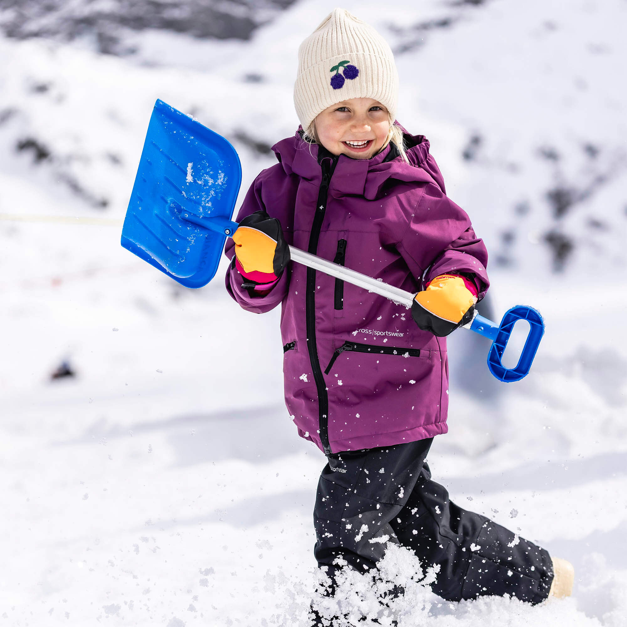 Hestra Kids' Baby Zip Mitt Gloves