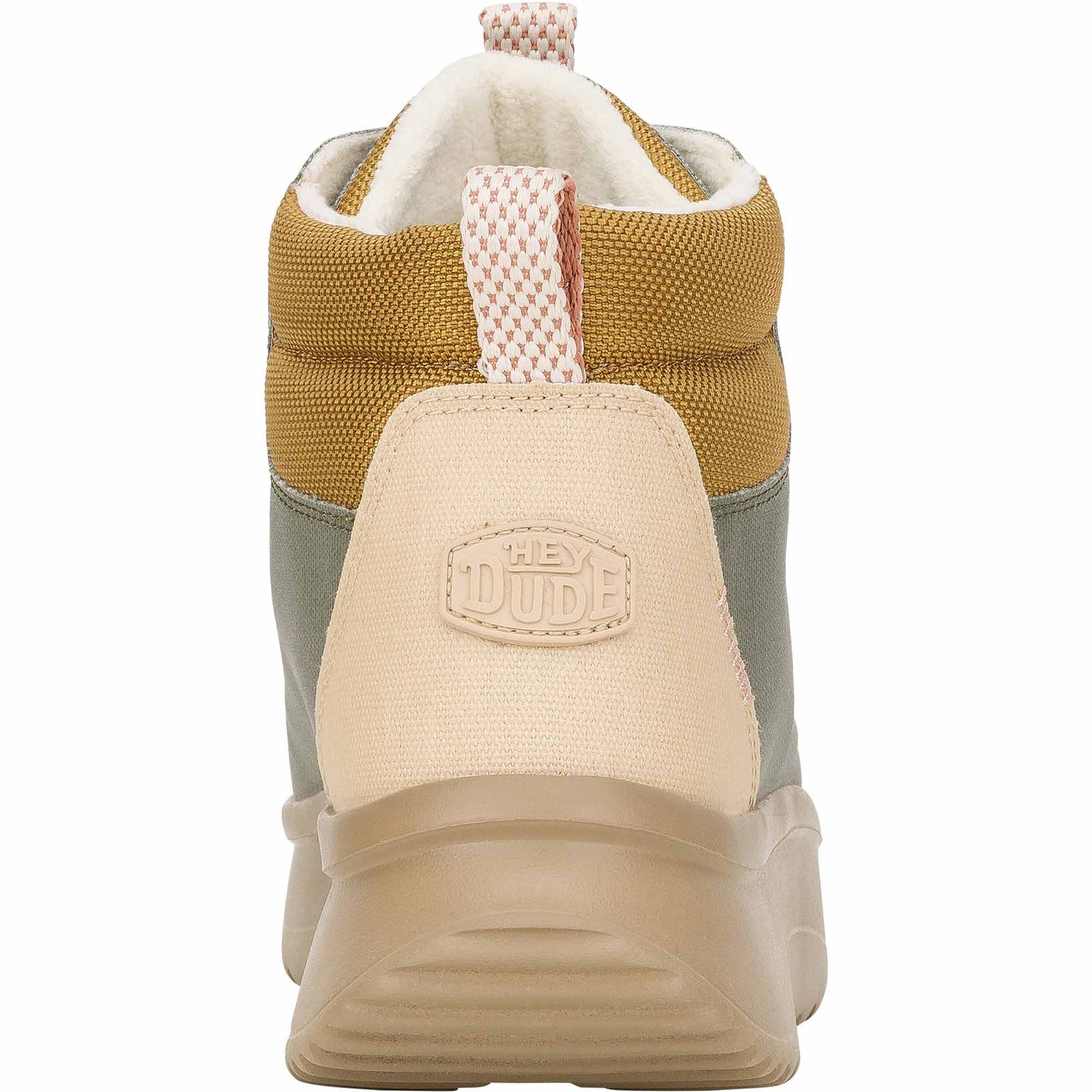 HEYDUDE Wendy Apres Coated Twill Women's Mid-Top Trainers