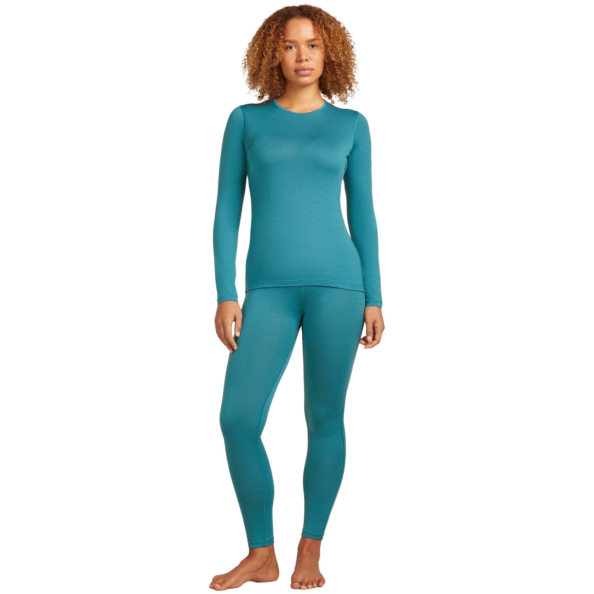 Icebreaker 200 Oasis Crewe Women's Long Sleeve Thermal Top