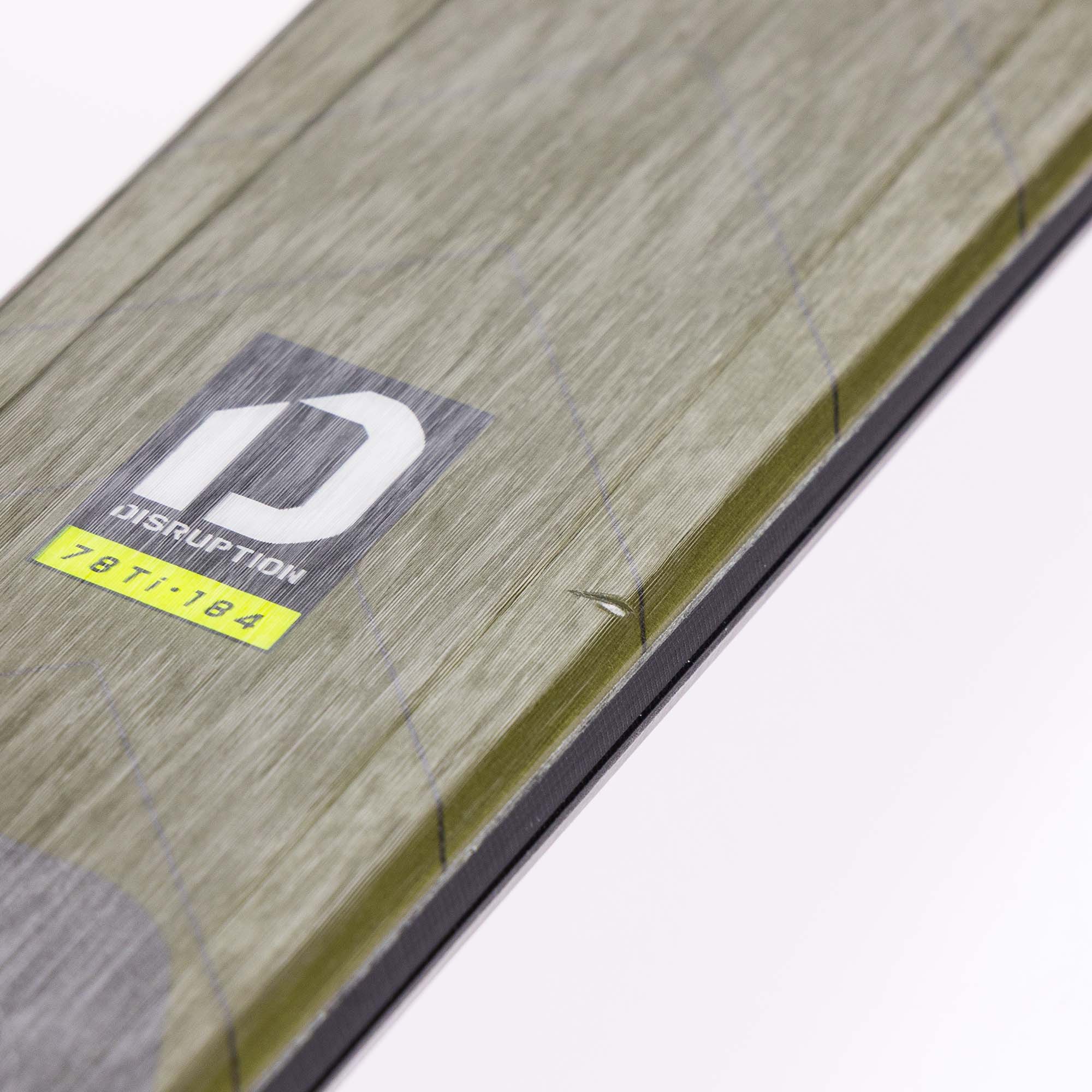 Ex Display K2 Disruption 78 Ti Skis + Marker MXC 12TCX LIGHT Q Bindings