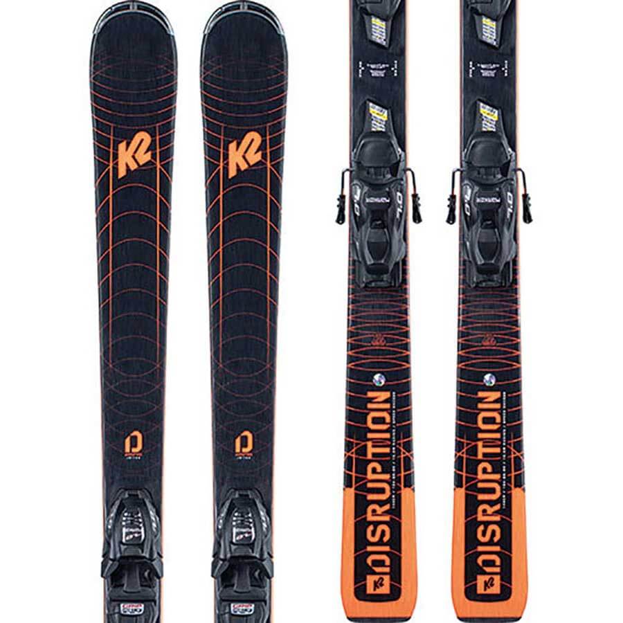 K2 Disruption JR + Marker FDT 7.0 Skis 2021 | Absolute-Snow