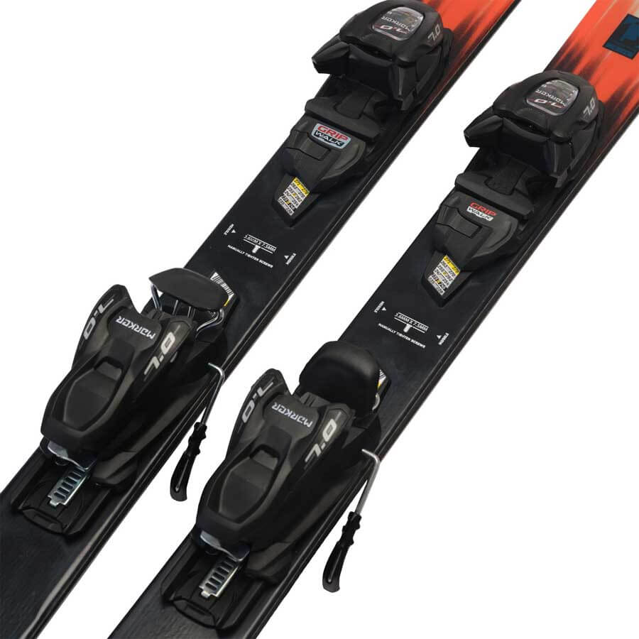 K2 Disruption JR + Marker FDT 7.0 Skis 2021 | Absolute-Snow