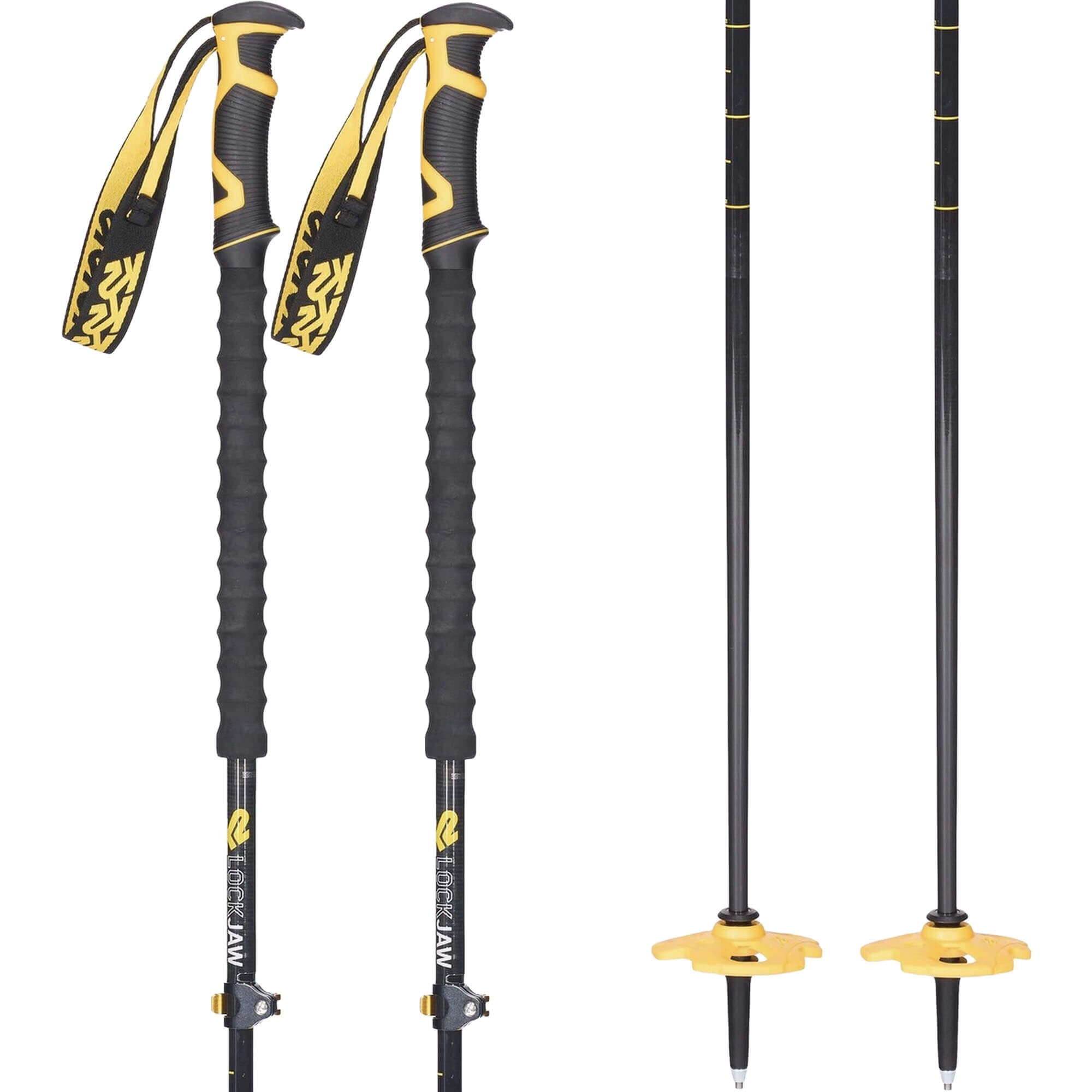 K2 Lock Jaw Carbon Plus Ski Poles
