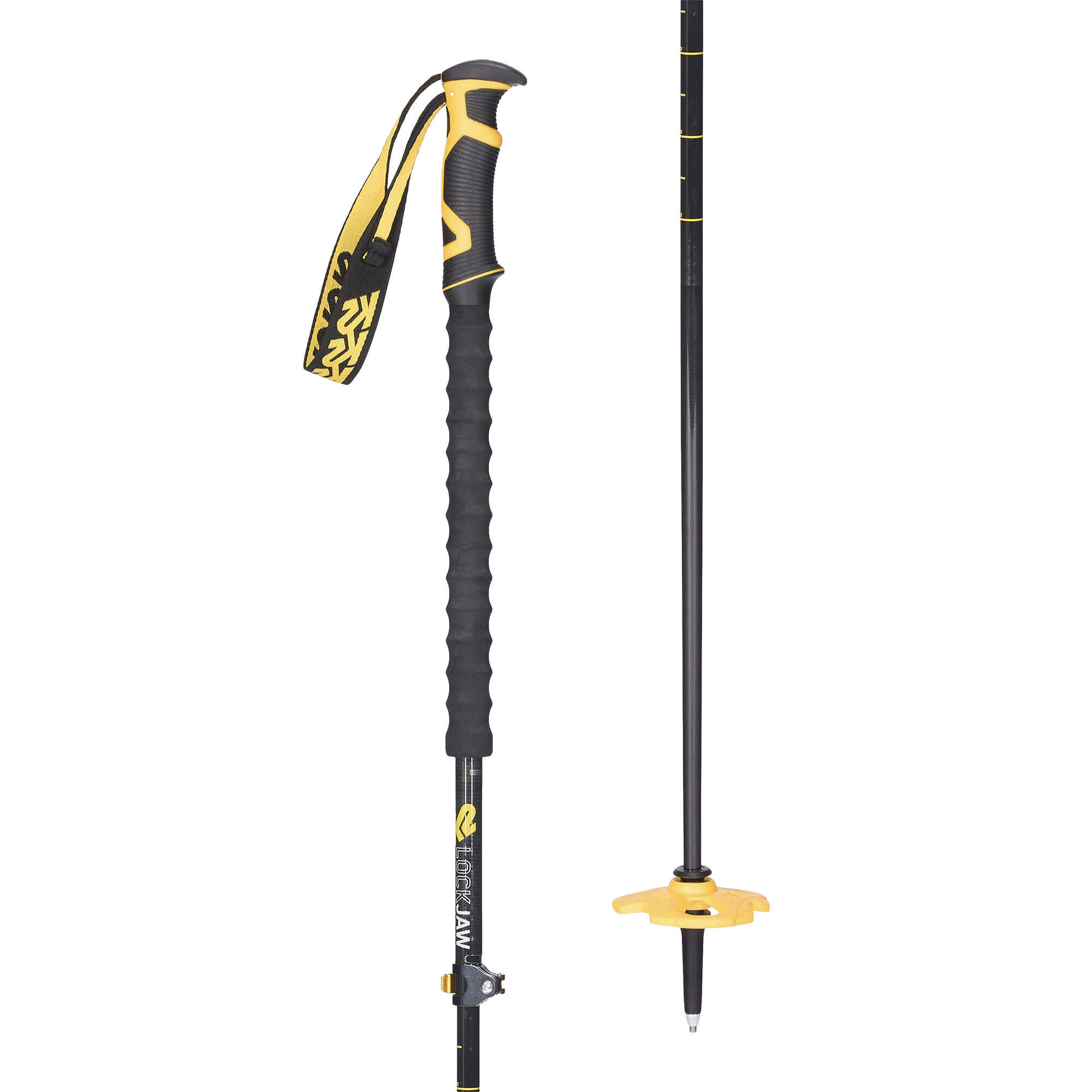 K2 Lock Jaw Carbon Plus Ski Poles