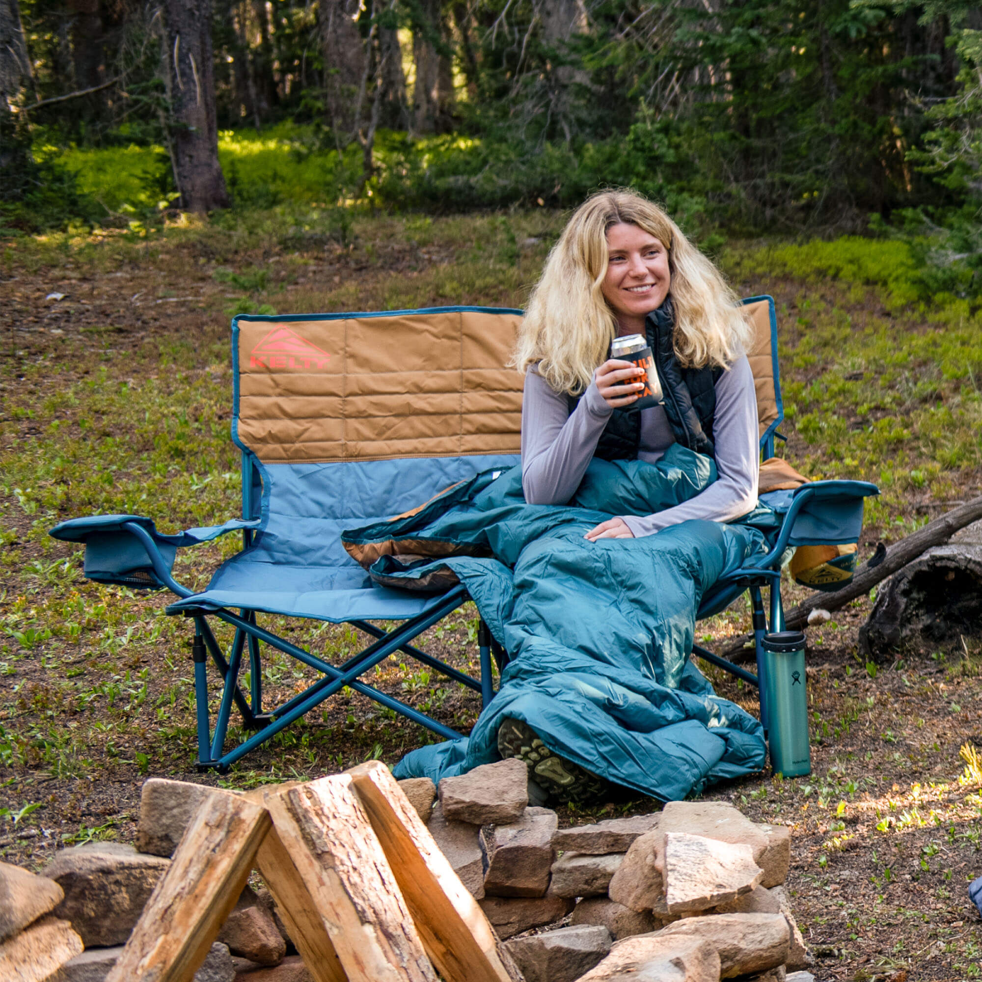 Kelty Loveseat Padded Double Camping Chair