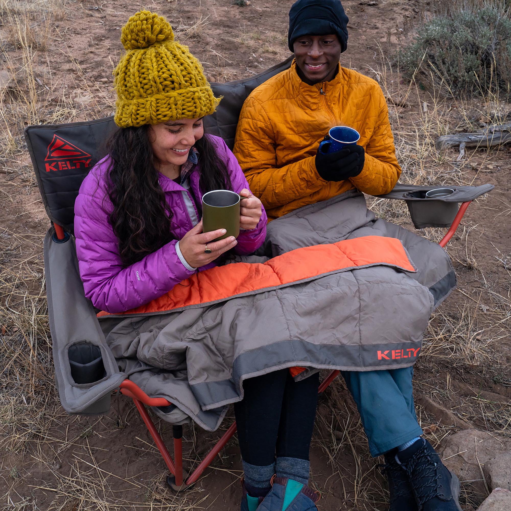 Kelty Loveseat Low Padded Double Camping Chair