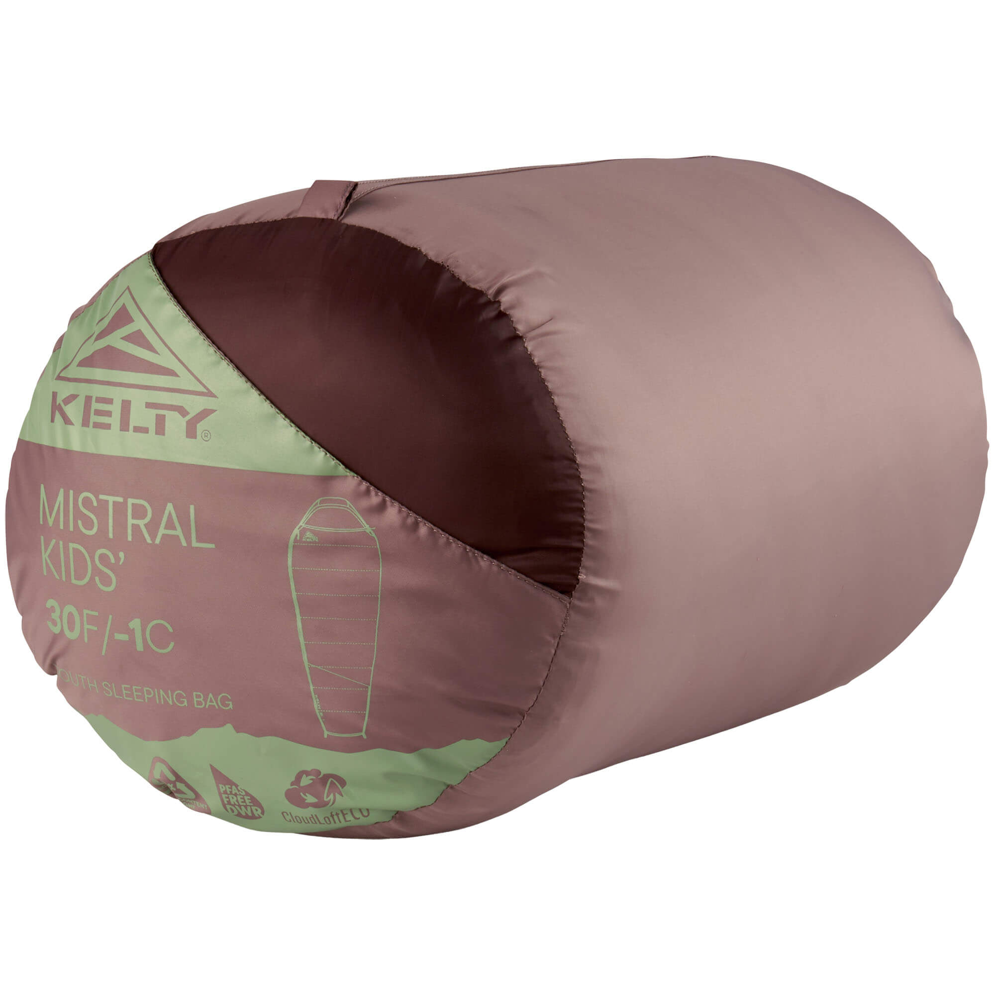 Kelty Mistral Kids' 30 Deg Lightweight Synthetic Sleeping Bag