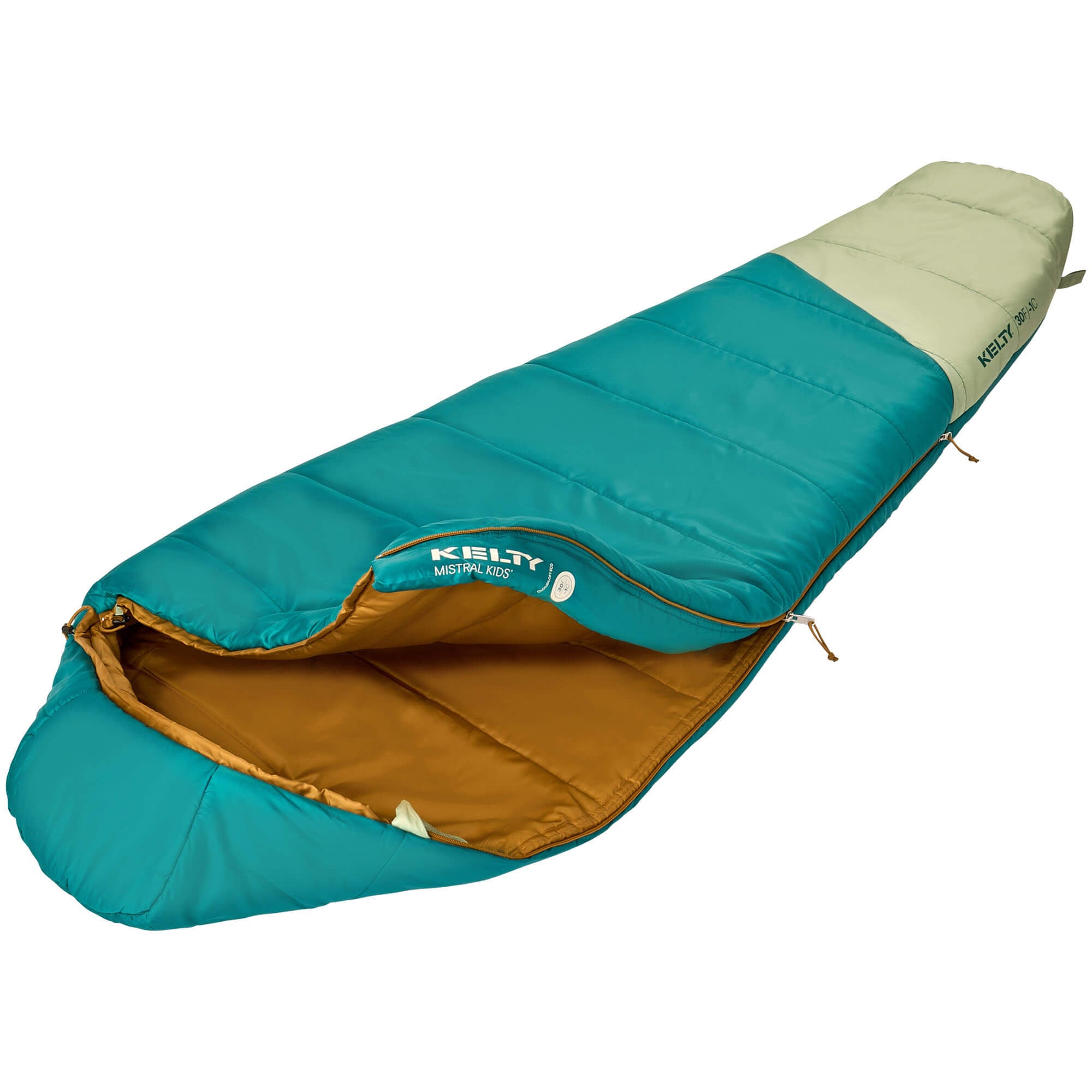Kelty Mistral Kids' 30 Deg Lightweight Synthetic Sleeping Bag