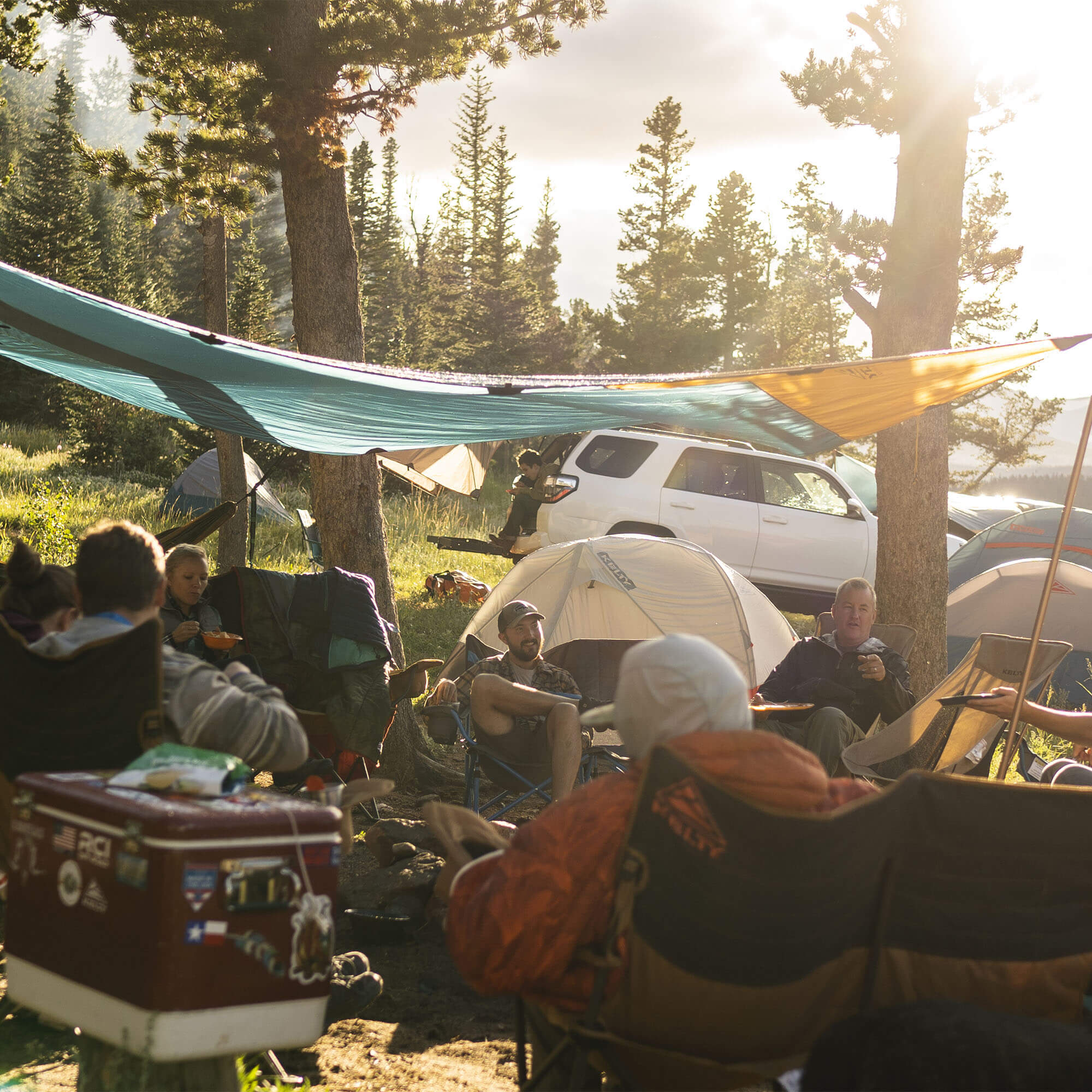 Kelty Noah's Tarp 12 Waterproof Sun & Rain Shelter