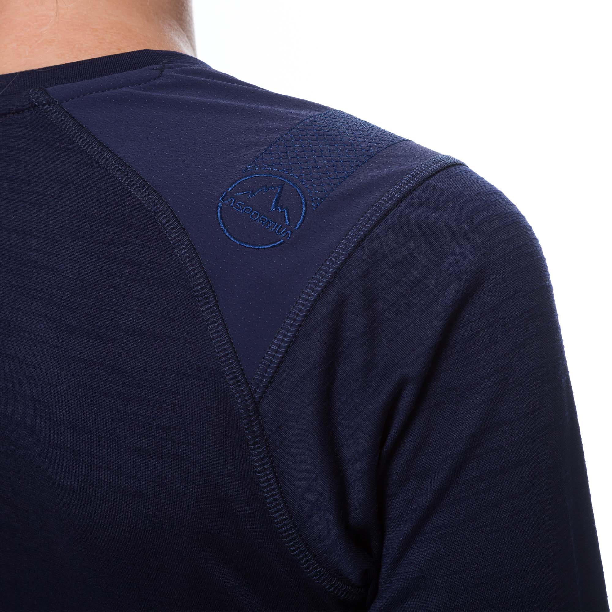 Fotl Maglietta Baseball Con Manica Lunga E Collo A Contrasto, Unisex In 100% Cotone Belcoro, Taglie S-2XL