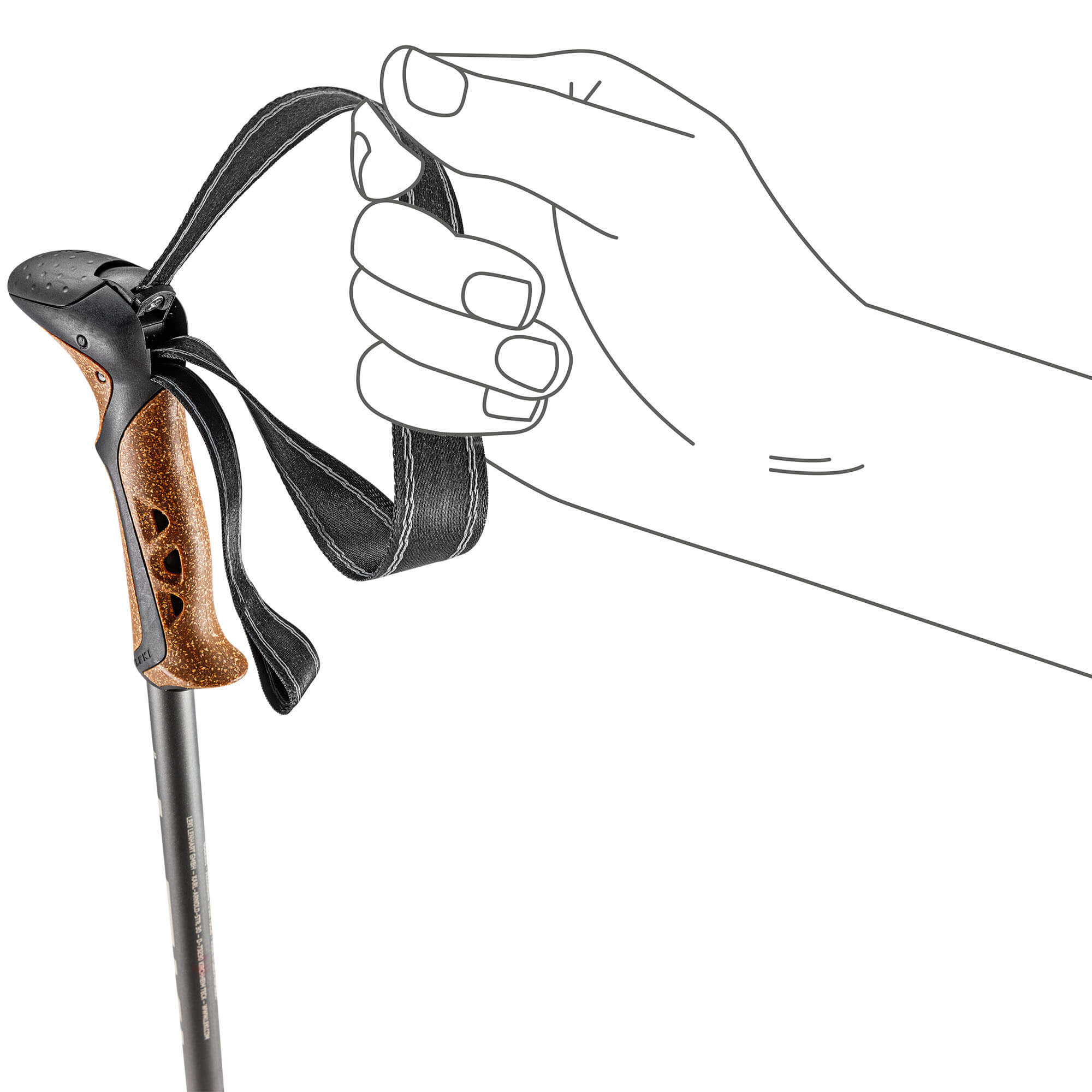Leki Khumbu Lite Adjustable Trekking Poles