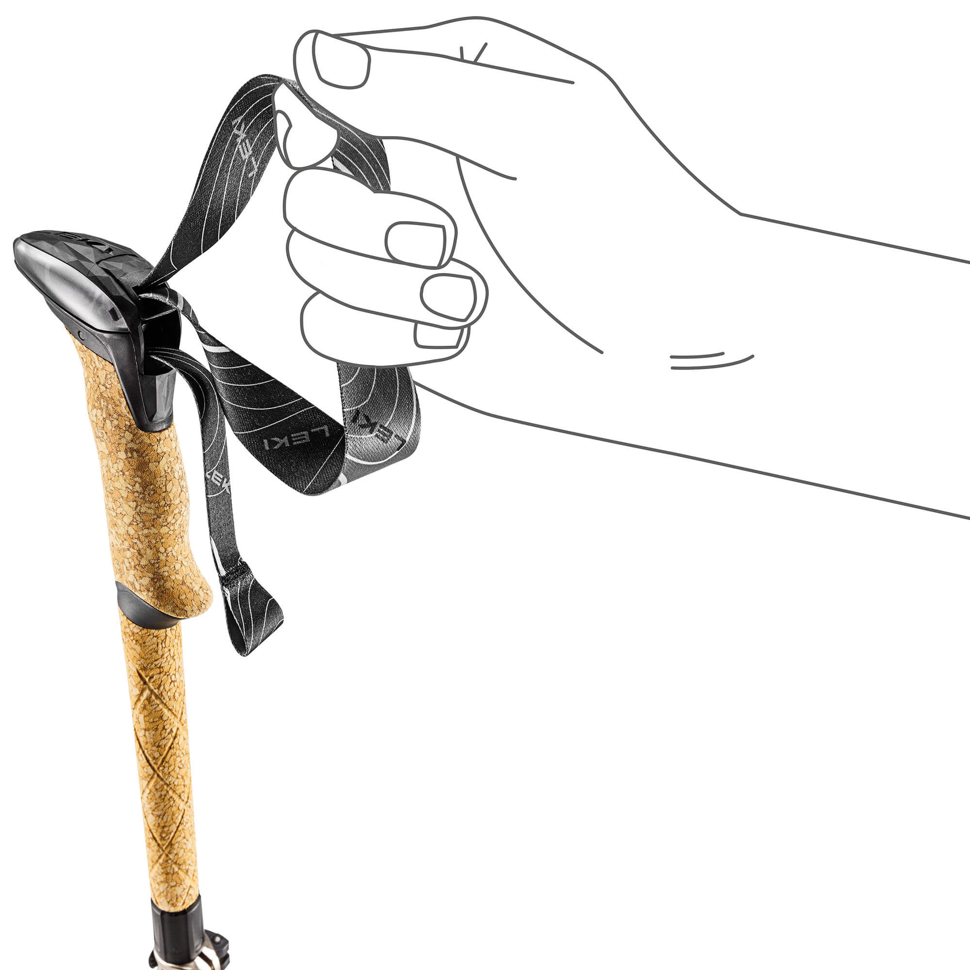 Leki Makalu FX Carbon Compact Women's Trekking Poles