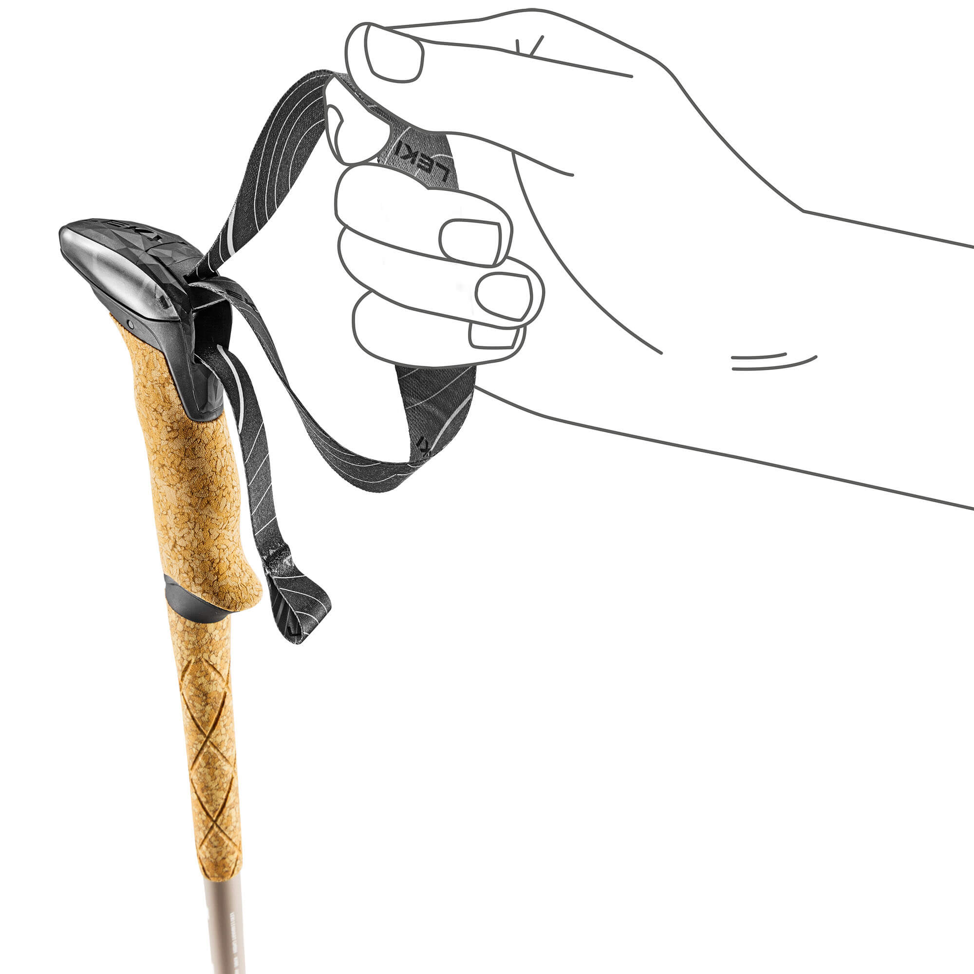 Leki Makalu Lite AS Compact Women's Trekking Poles