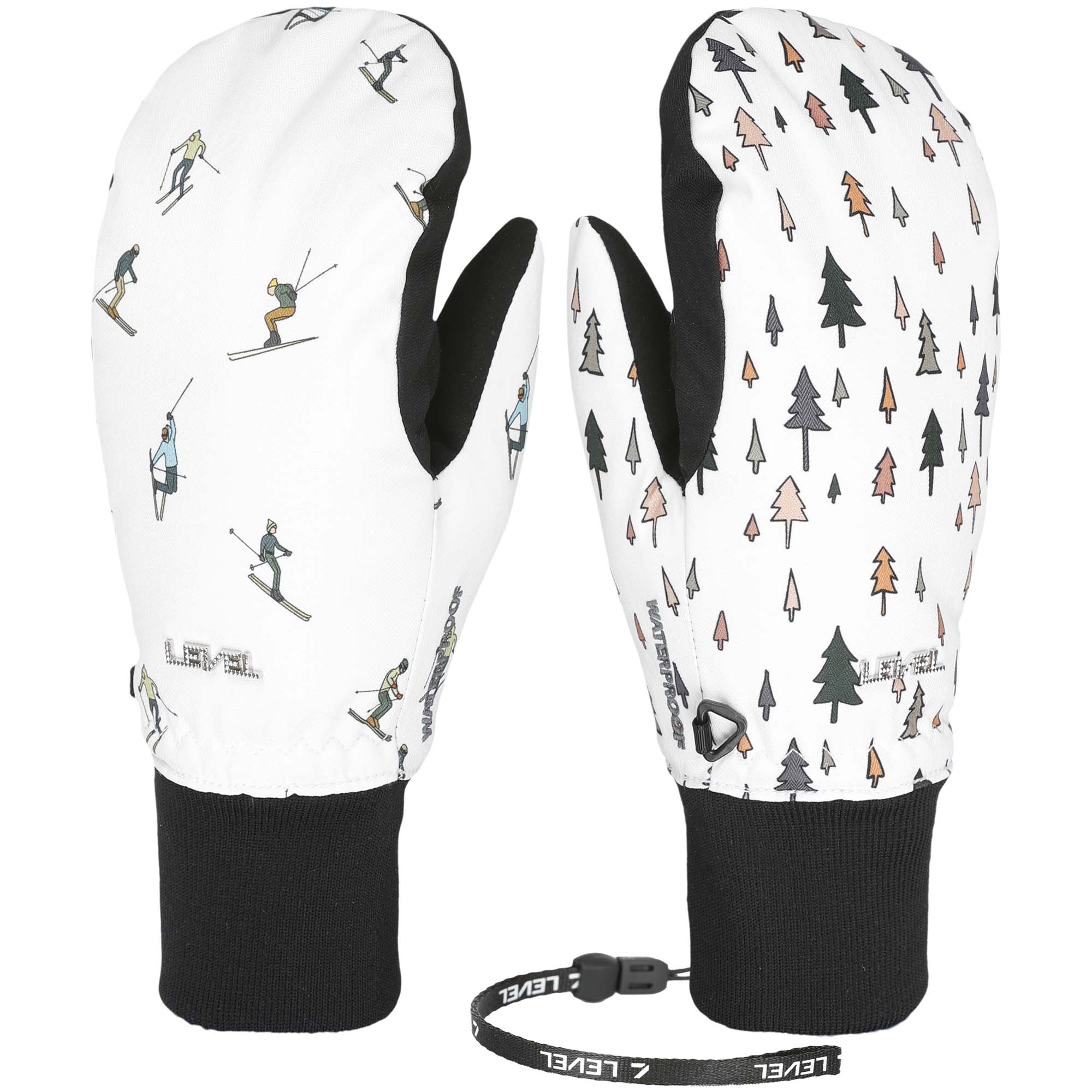 Level Coral  Women's Mittens