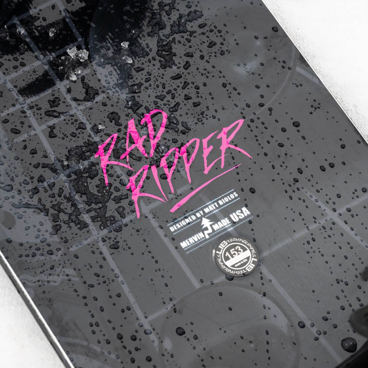 Lib Tech Mayhem Rad Ripper All Mountain Snowboard