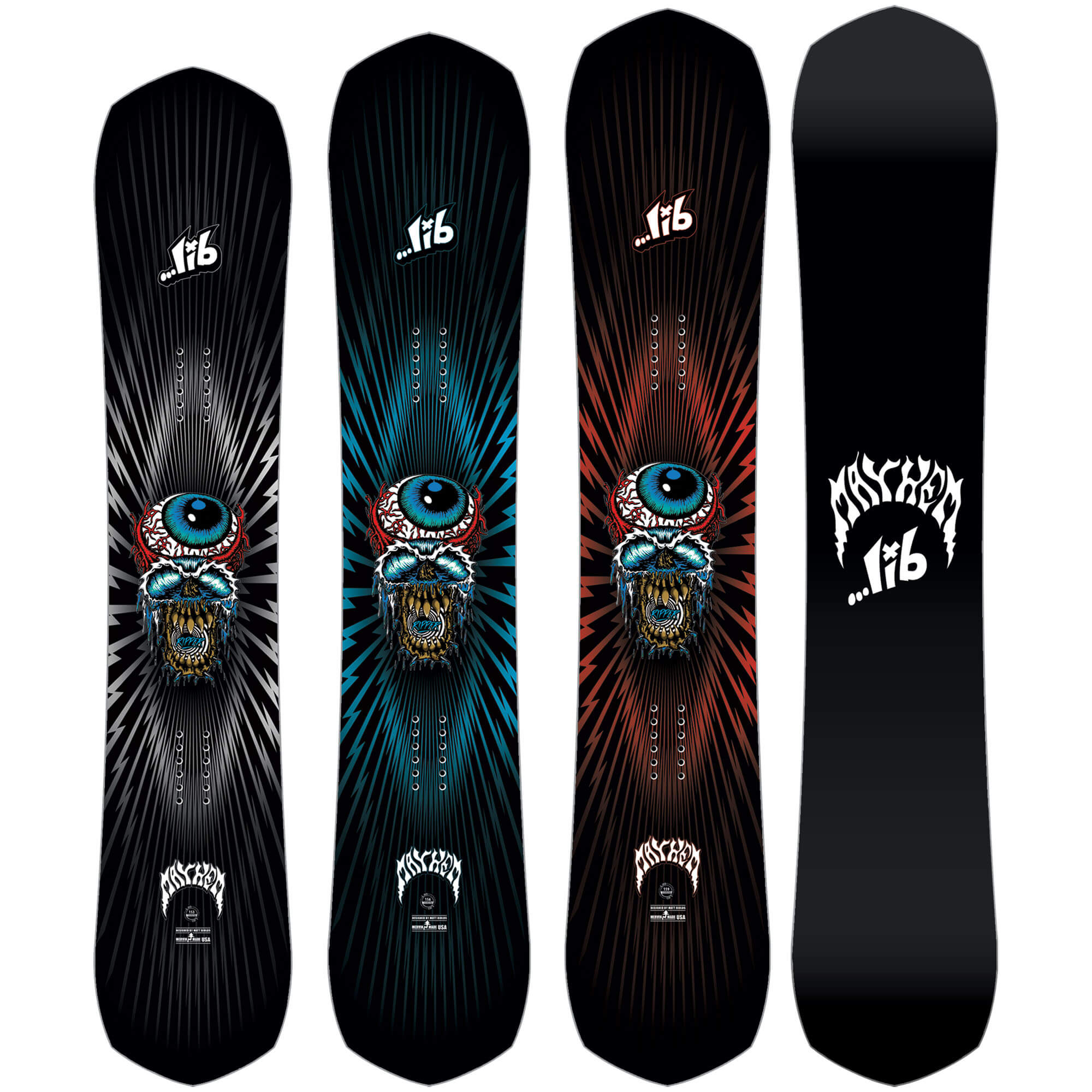 Lib Tech Mayhem Ripper All Mountain/Freestyle Snowboard