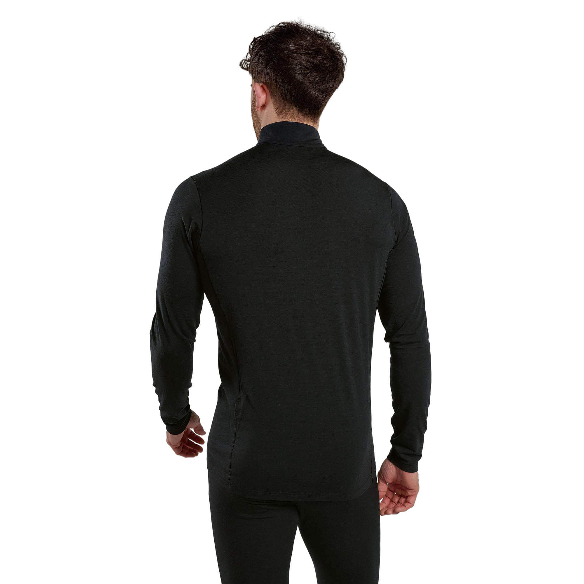 Montane Men’s Malli Long Sleeve Zip Merino T-Shirt
