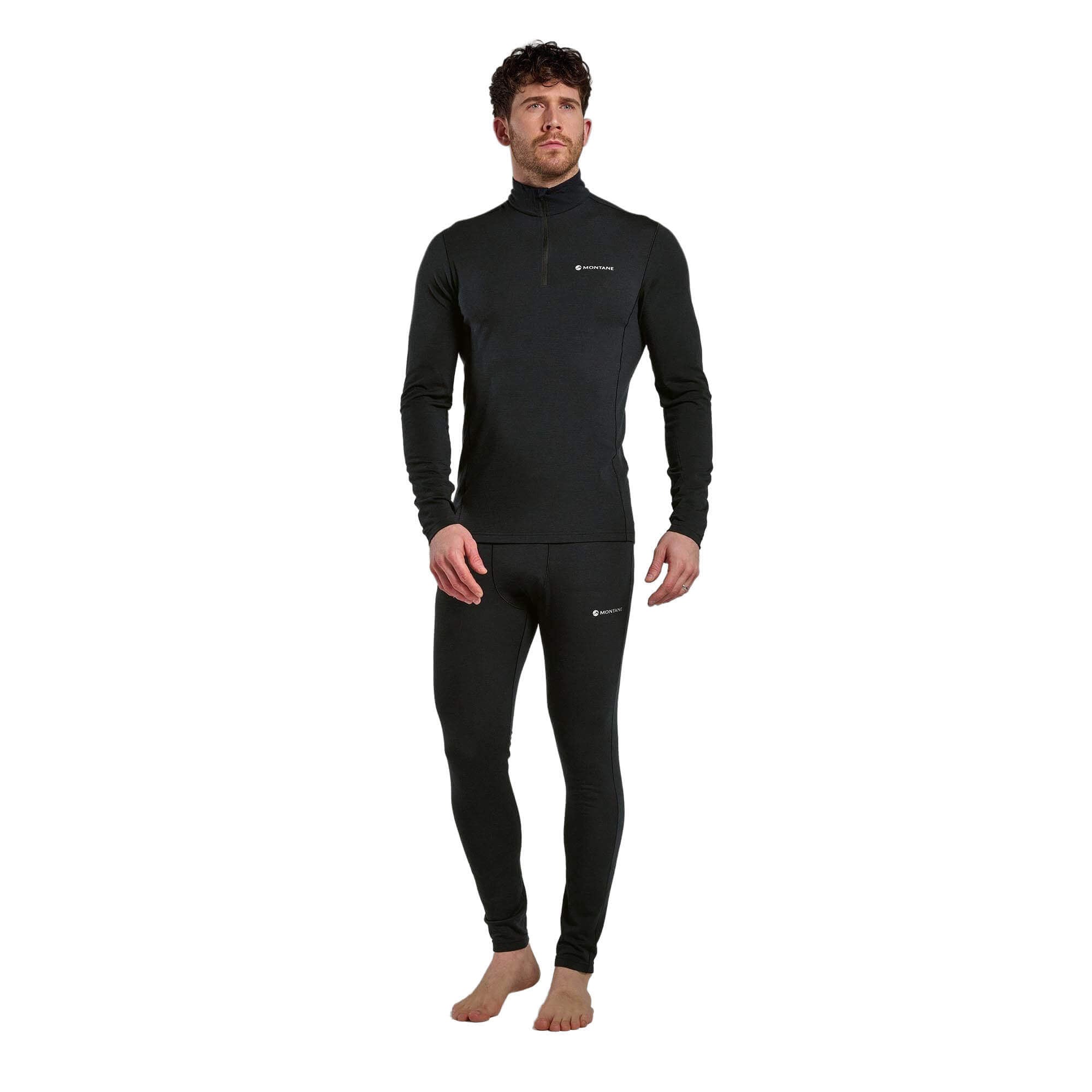 Montane Men’s Malli Long Sleeve Zip Merino T-Shirt
