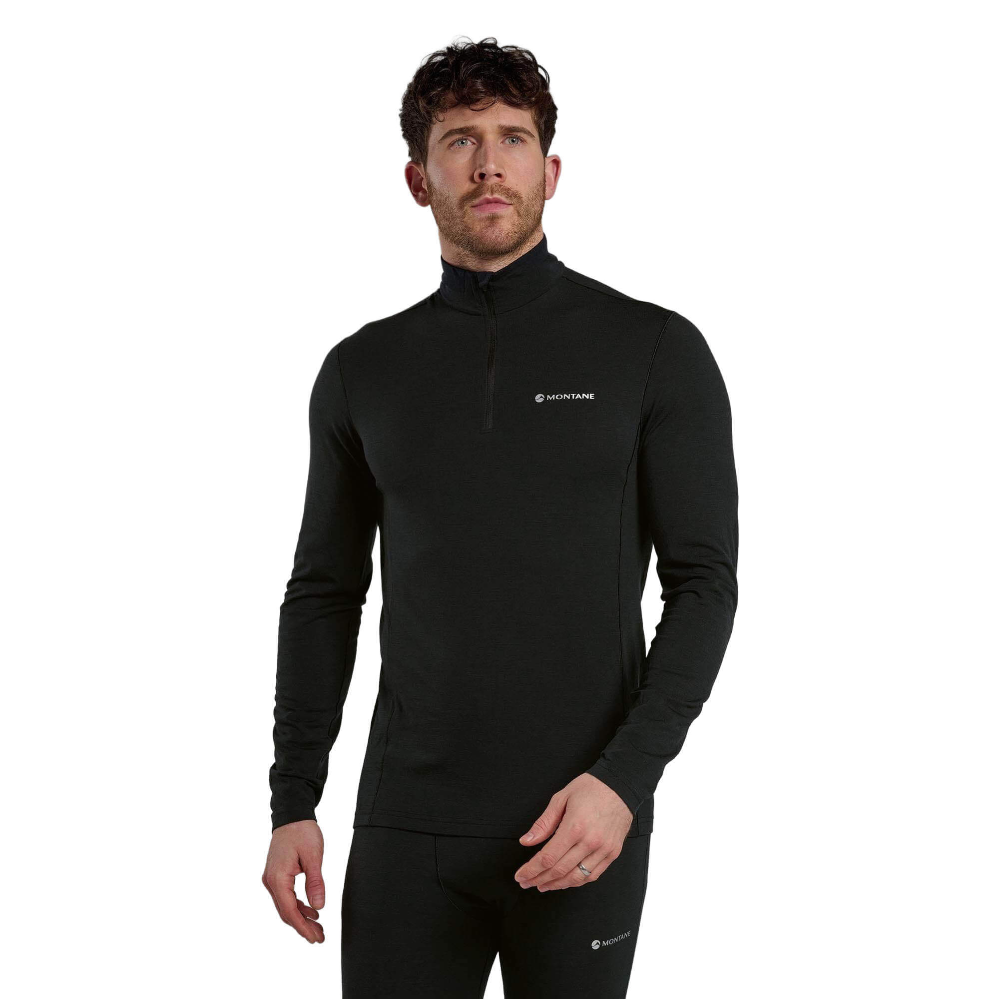 Montane Men’s Malli Long Sleeve Zip Merino T-Shirt