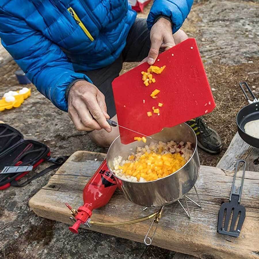 MSR Alpine Deluxe Cutting Board Backpackers Chopping Board