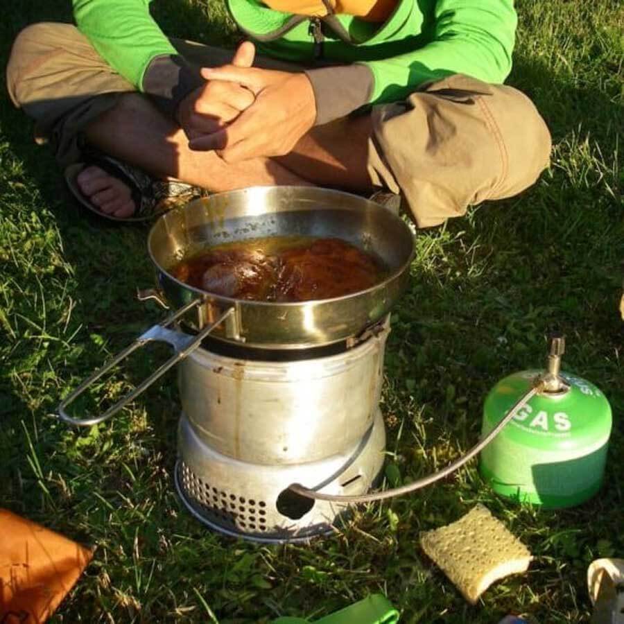 MSR Alpine Fry Pan Stainless Steel Camp Skillet