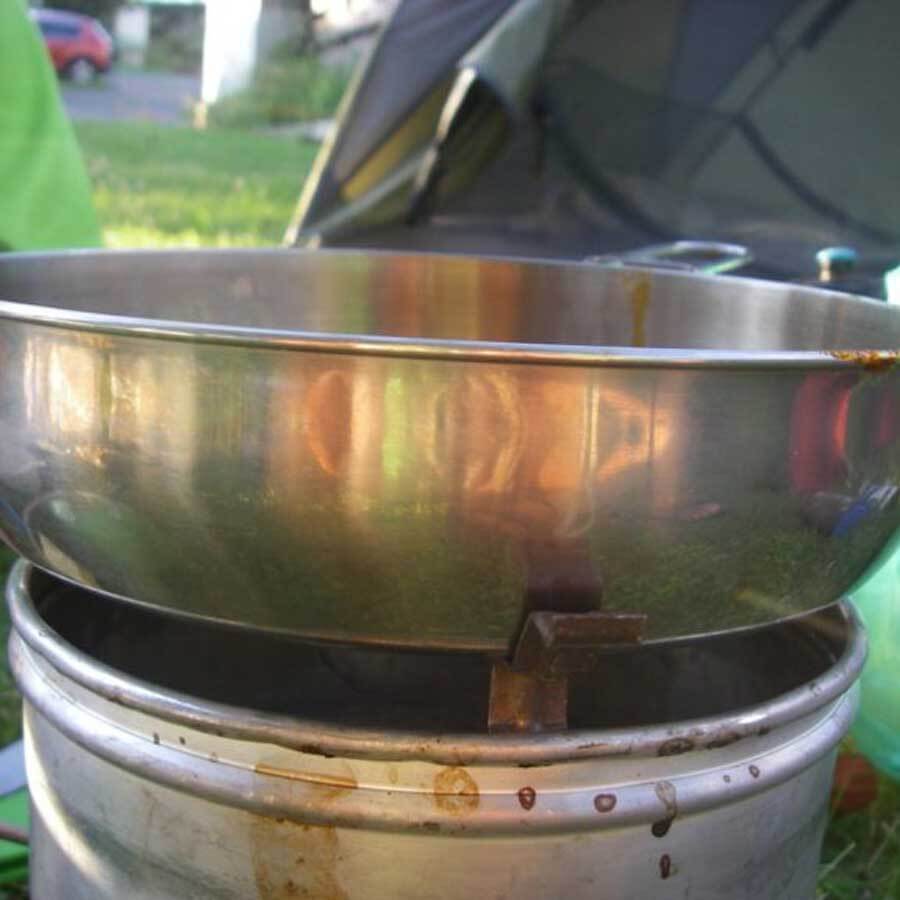 MSR Alpine Fry Pan Stainless Steel Camp Skillet