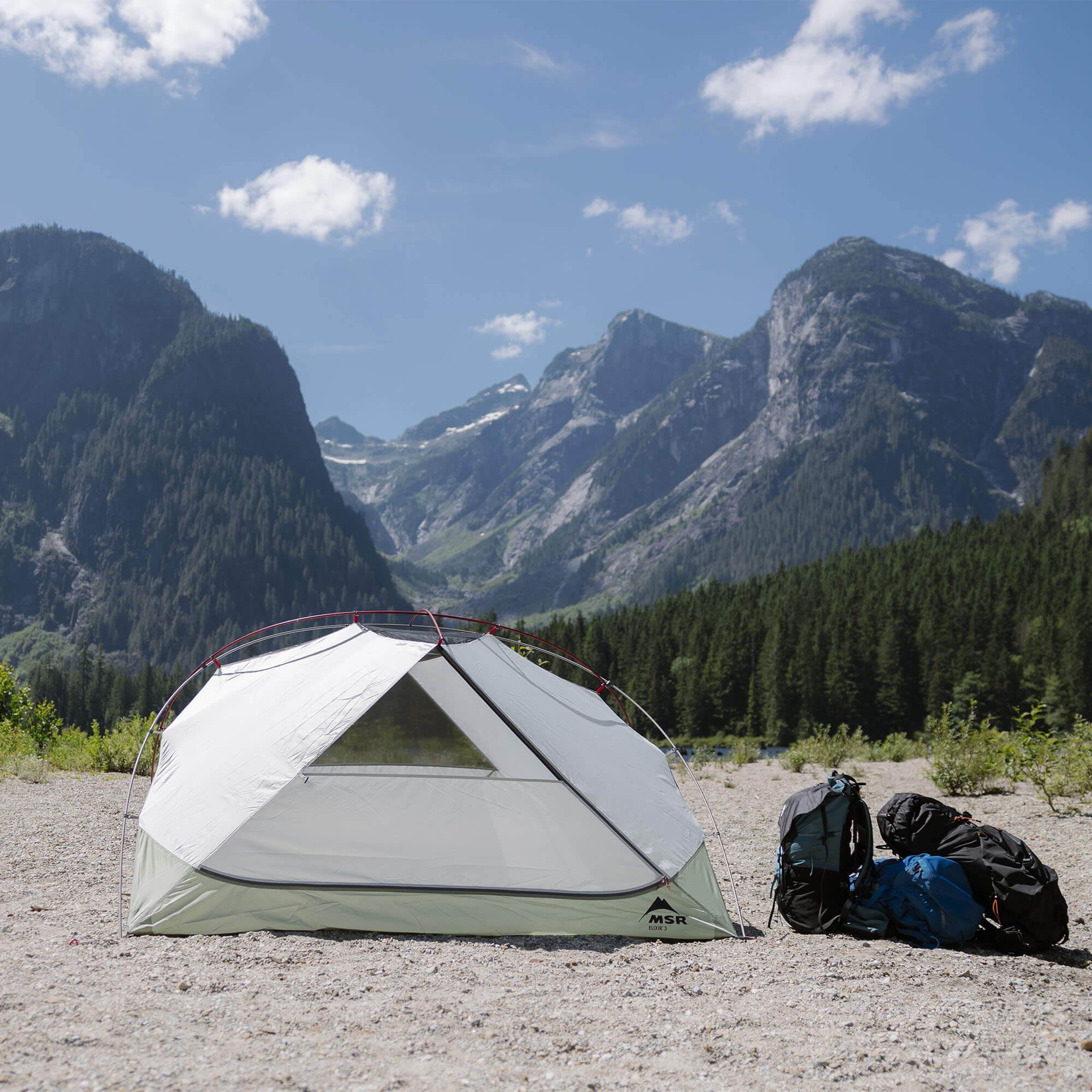 MSR Elixir 3 Lightweight 3 Person Tent
