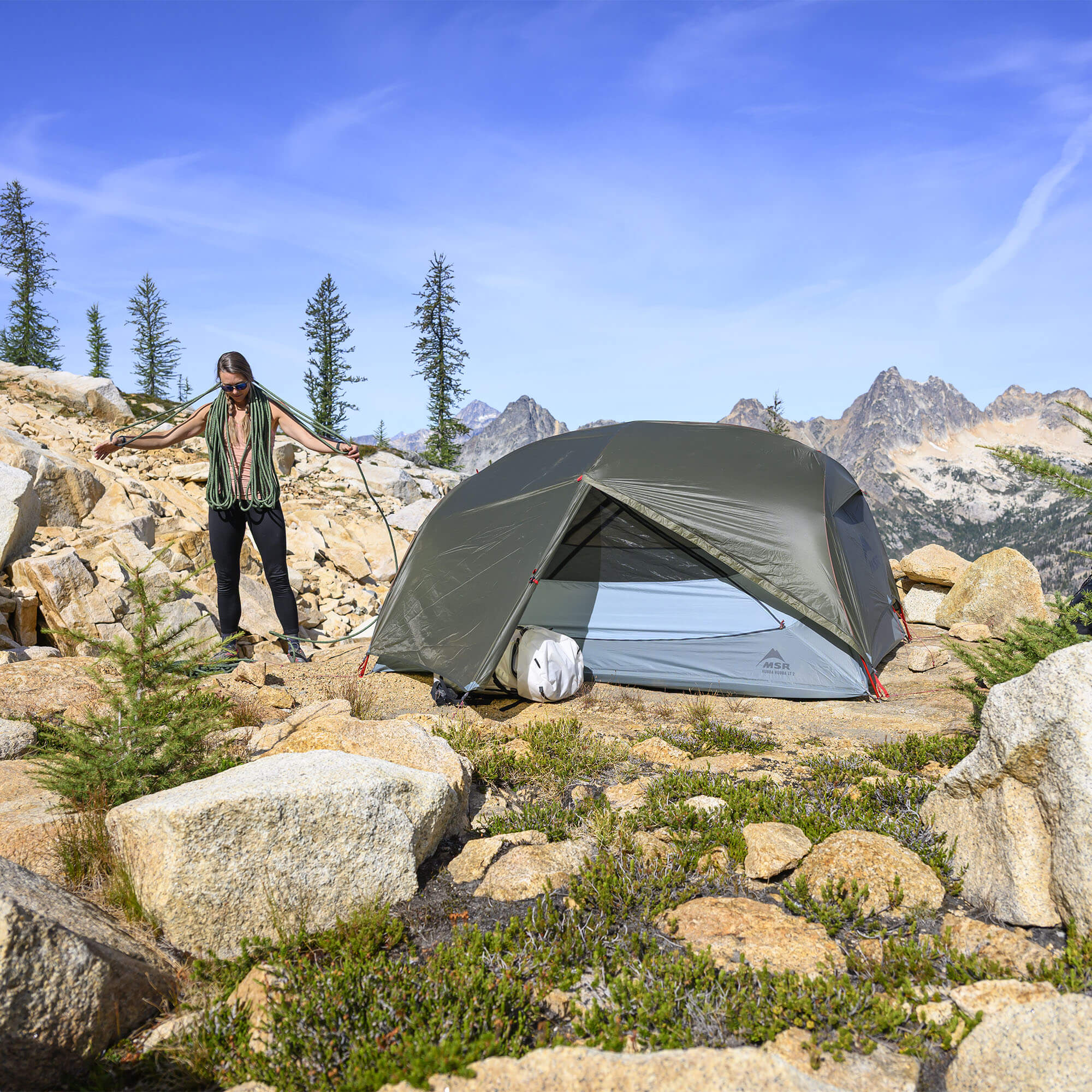 MSR Hubba Hubba LT 2P Lightweight 2 Person Tent