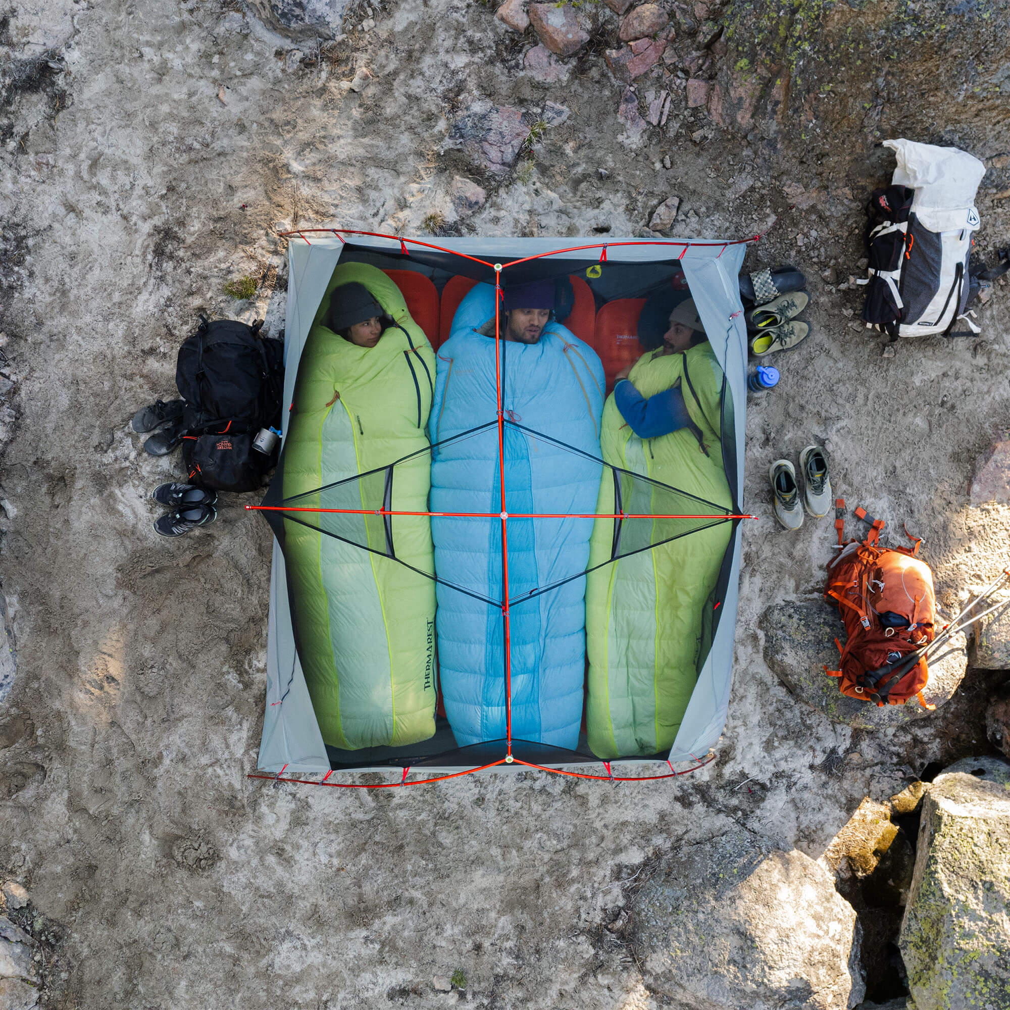 MSR Hubba Hubba LT 3P Lightweight 3 Person Tent