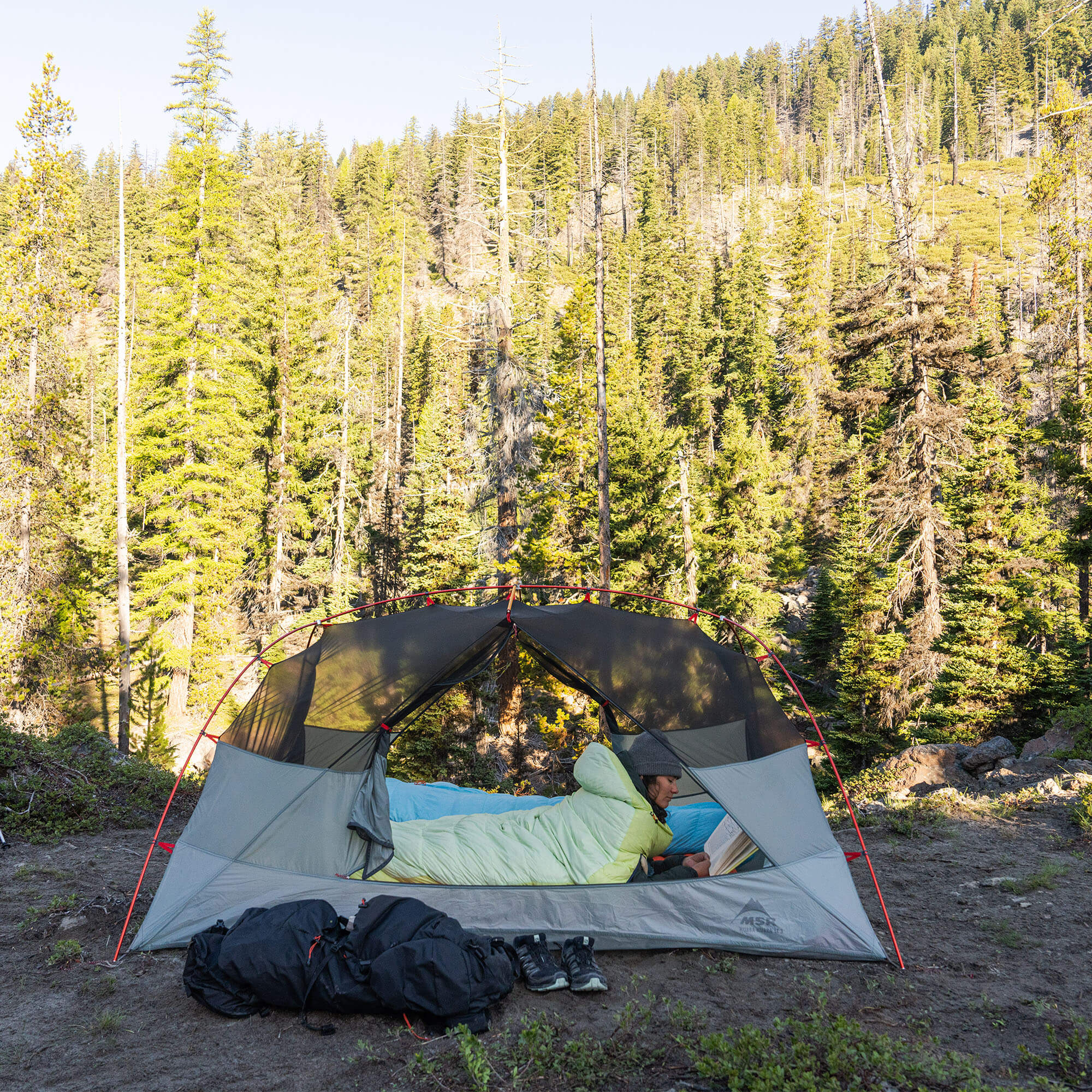 MSR Hubba Hubba LT 3P Lightweight 3 Person Tent