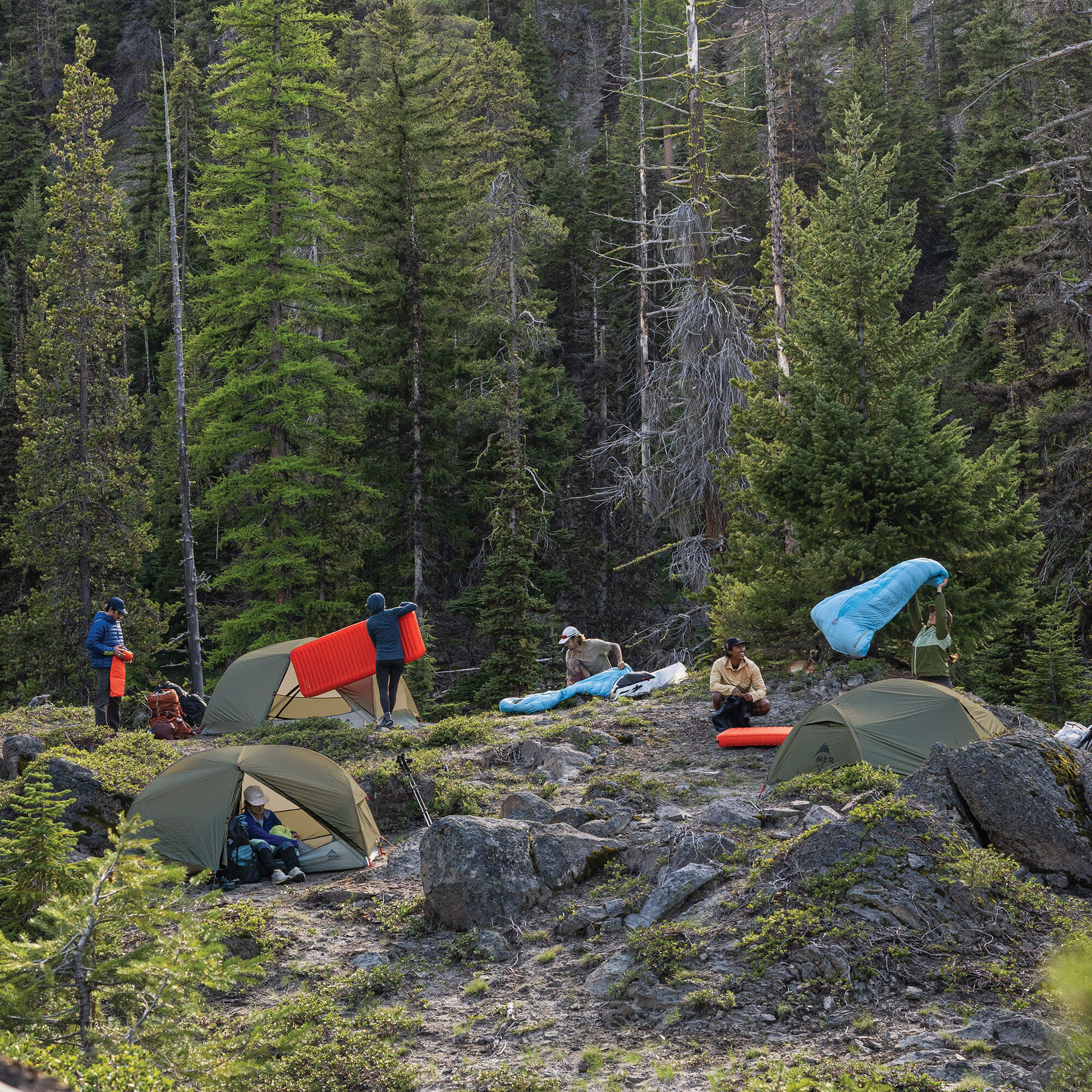 MSR Hubba Hubba LT 3P Lightweight 3 Person Tent