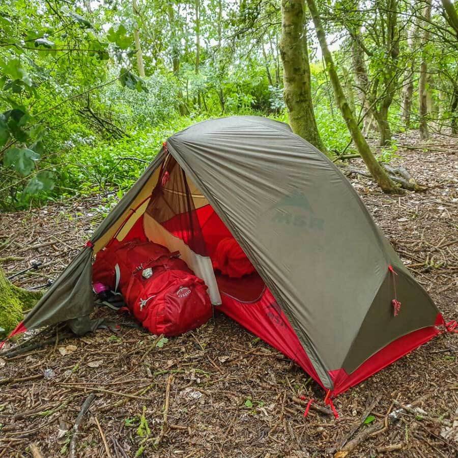 MSR Hubba NX Tent Solo Backpacking Shelter