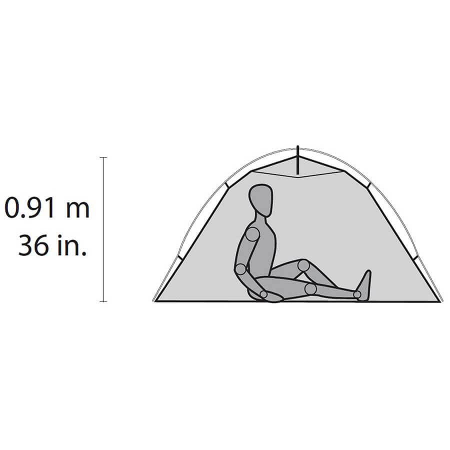MSR Hubba NX Tent Solo Backpacking Shelter