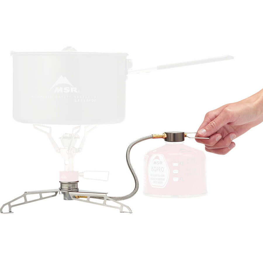 MSR LowDown Remote Stove Adapter Canister Stove Accessory