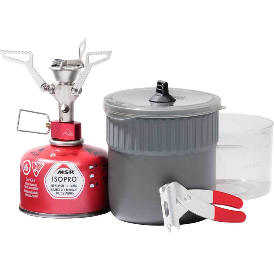 MSR Pocket Rocket 2 Mini Stove Kit Camping Stove & Cookware Set