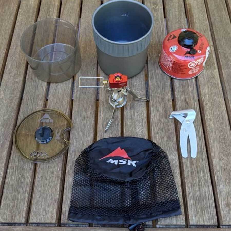MSR Pocket Rocket 2 Mini Stove Kit Camping Stove & Cookware Set