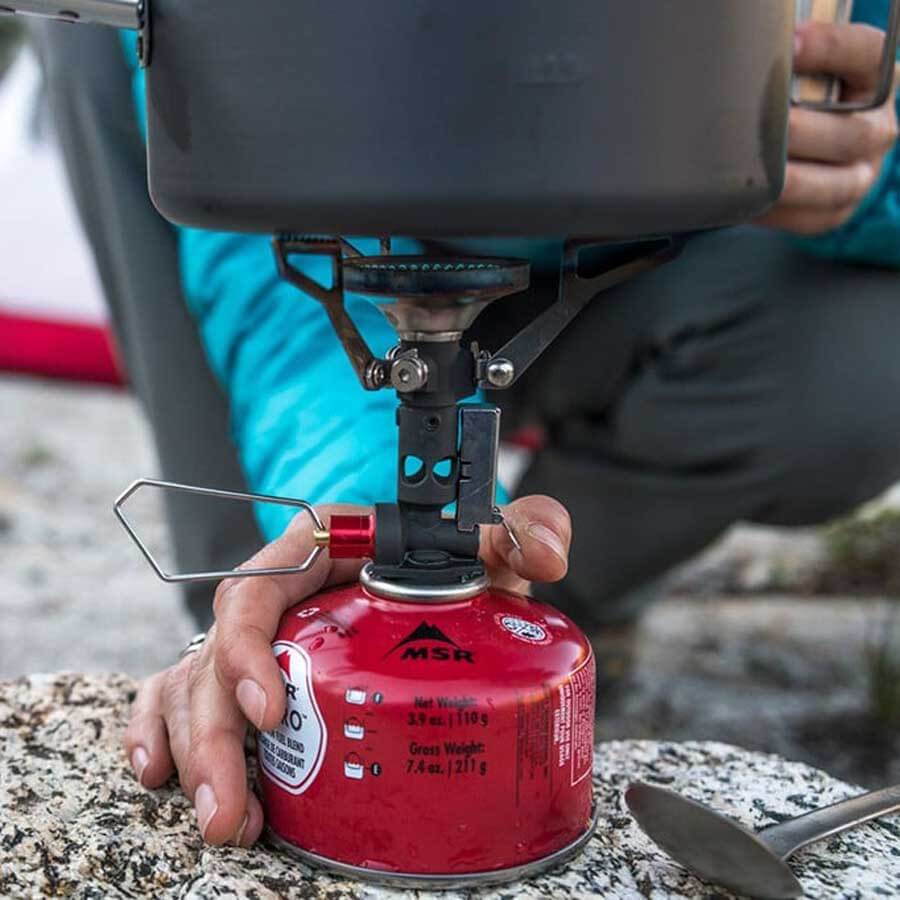 MSR Pocket Rocket Deluxe Stove Single Burner Camping Stove